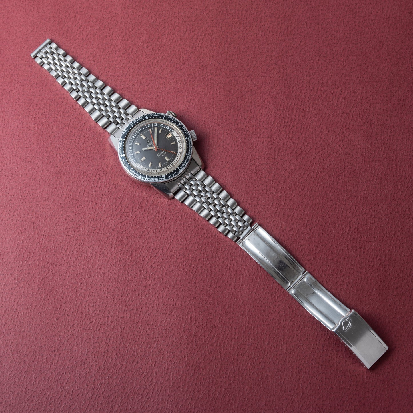 エニカ シェルパガイド ワールドタイム GMT 1960年代
