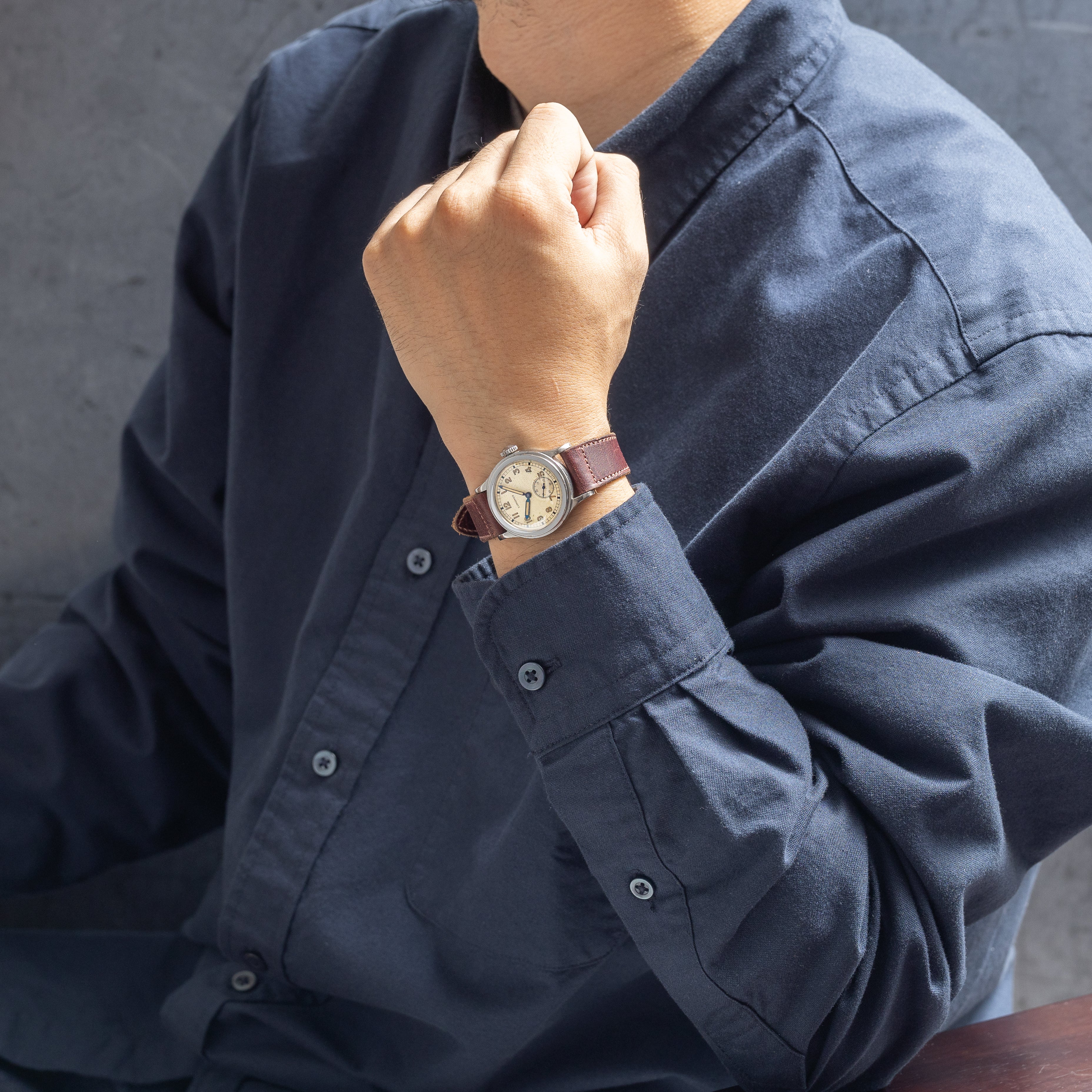 ロンジン トレタケ Cal.10.68Z 1942年製 スモールセコンド 手巻き