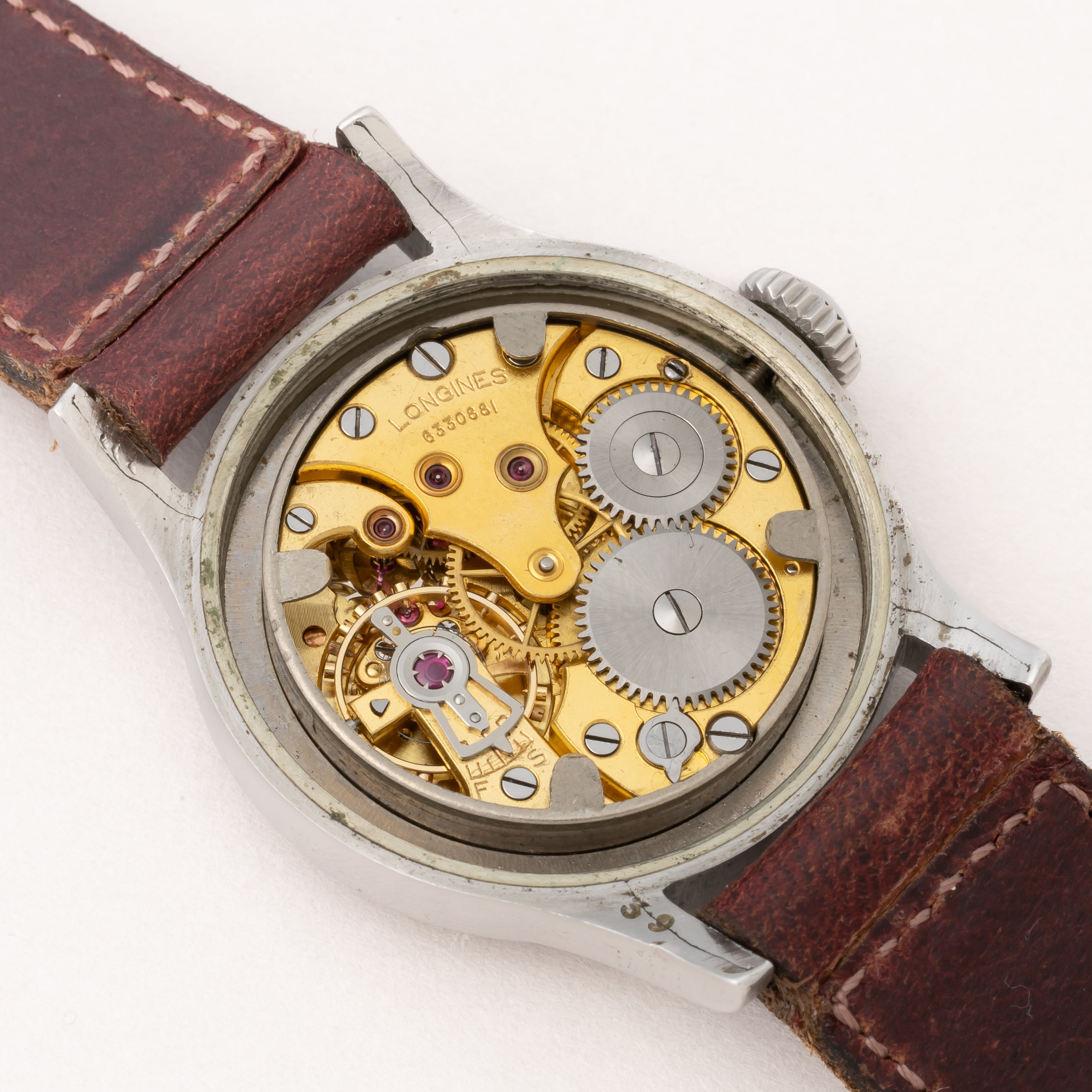 ロンジン トレタケ Cal.10.68Z 1942年製 スモールセコンド 手巻き