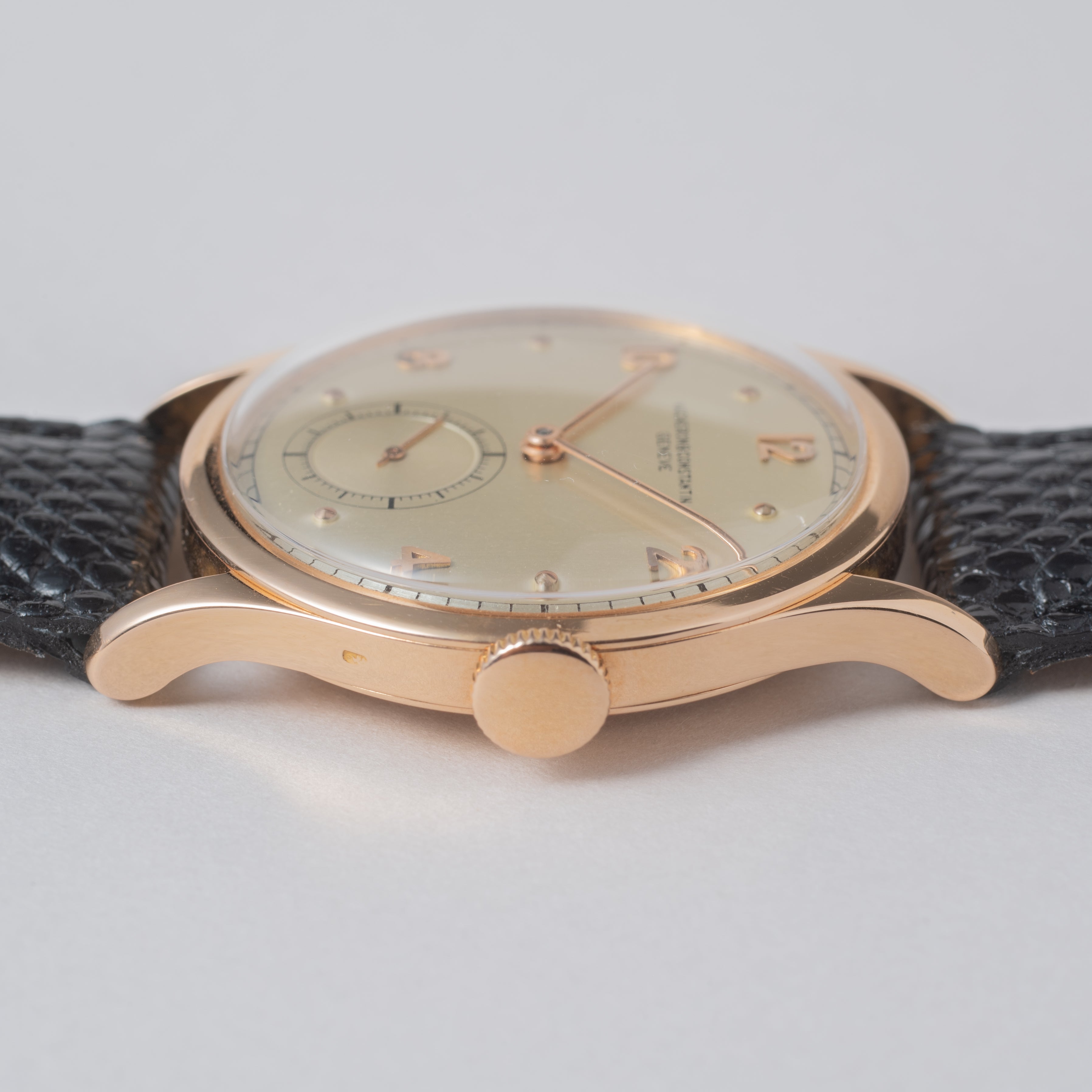 ヴァシュロン・コンスタンタン ラウンド18KPG スモールセコンド 1945年製 アーカイブ付き