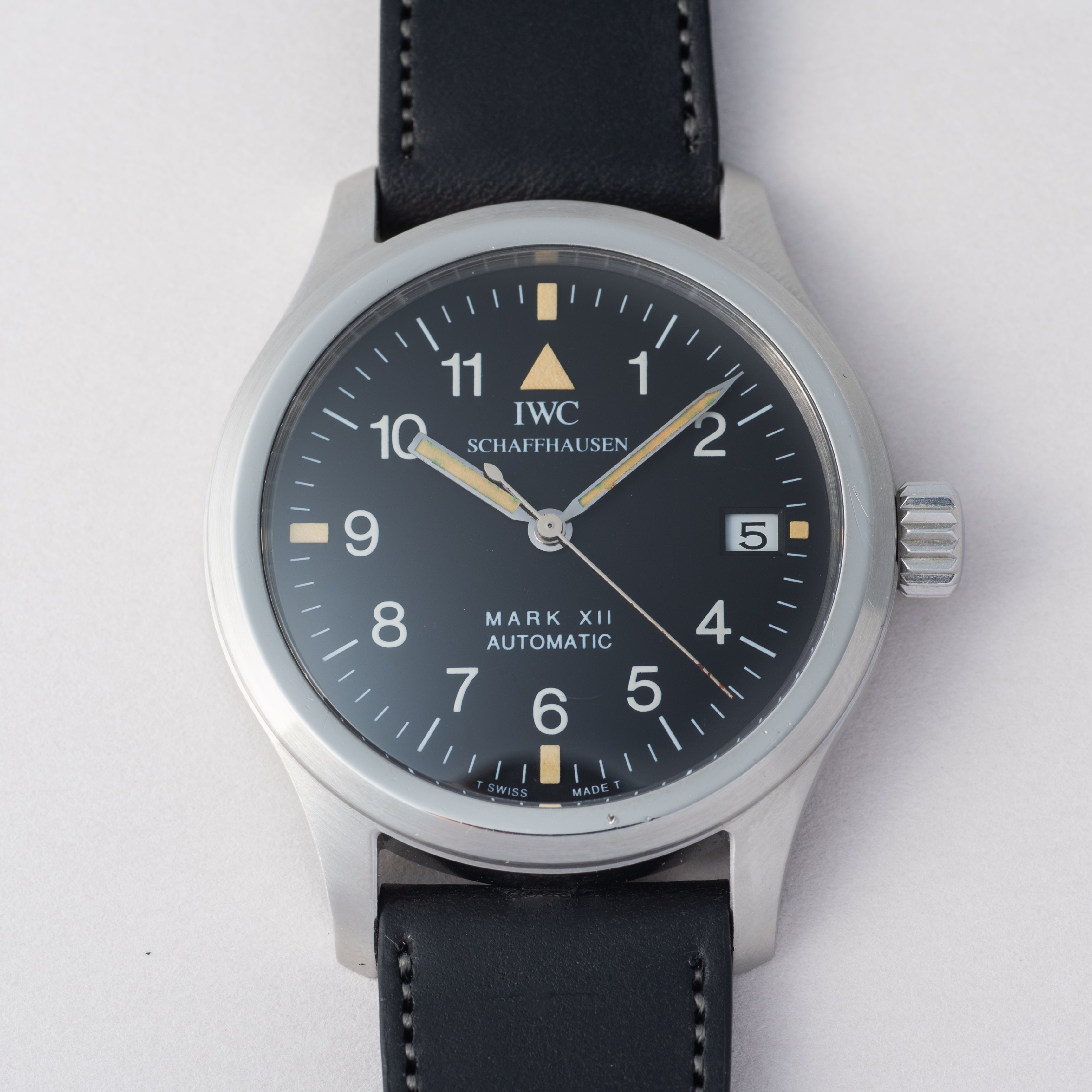 IWC マーク12 1995年製 Cal.884/2 Ref.3241 自動巻き 純正尾錠付き