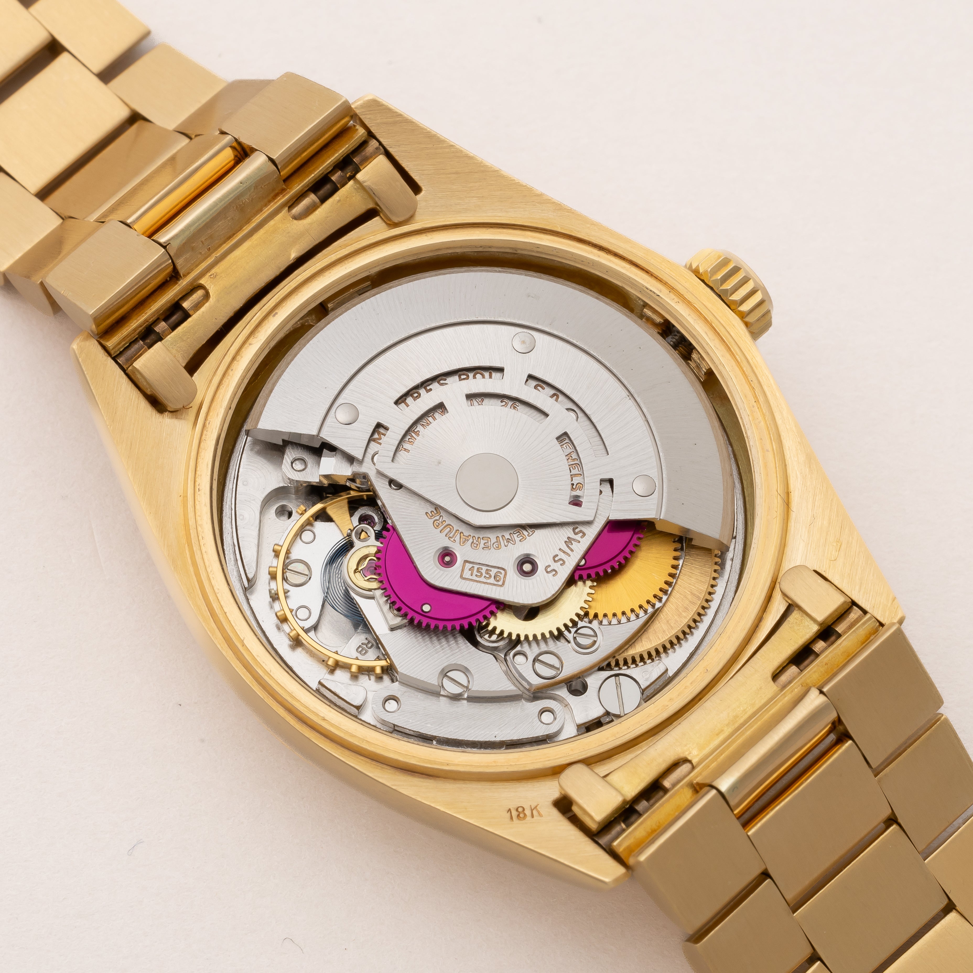 ロレックス デイデイト Ref.1803 18KYG 1973年製 純正18KYG ブレス