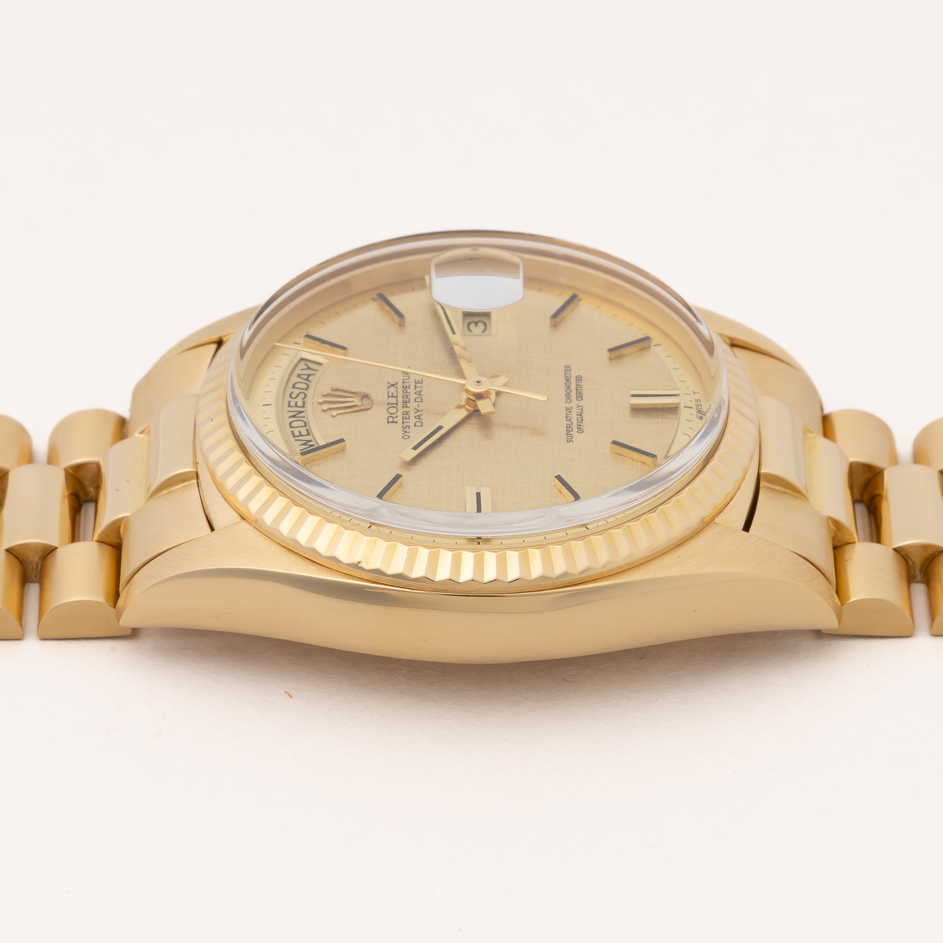 ロレックス デイデイト Ref.1803 18KYG 1973年製 純正18KYG ブレス