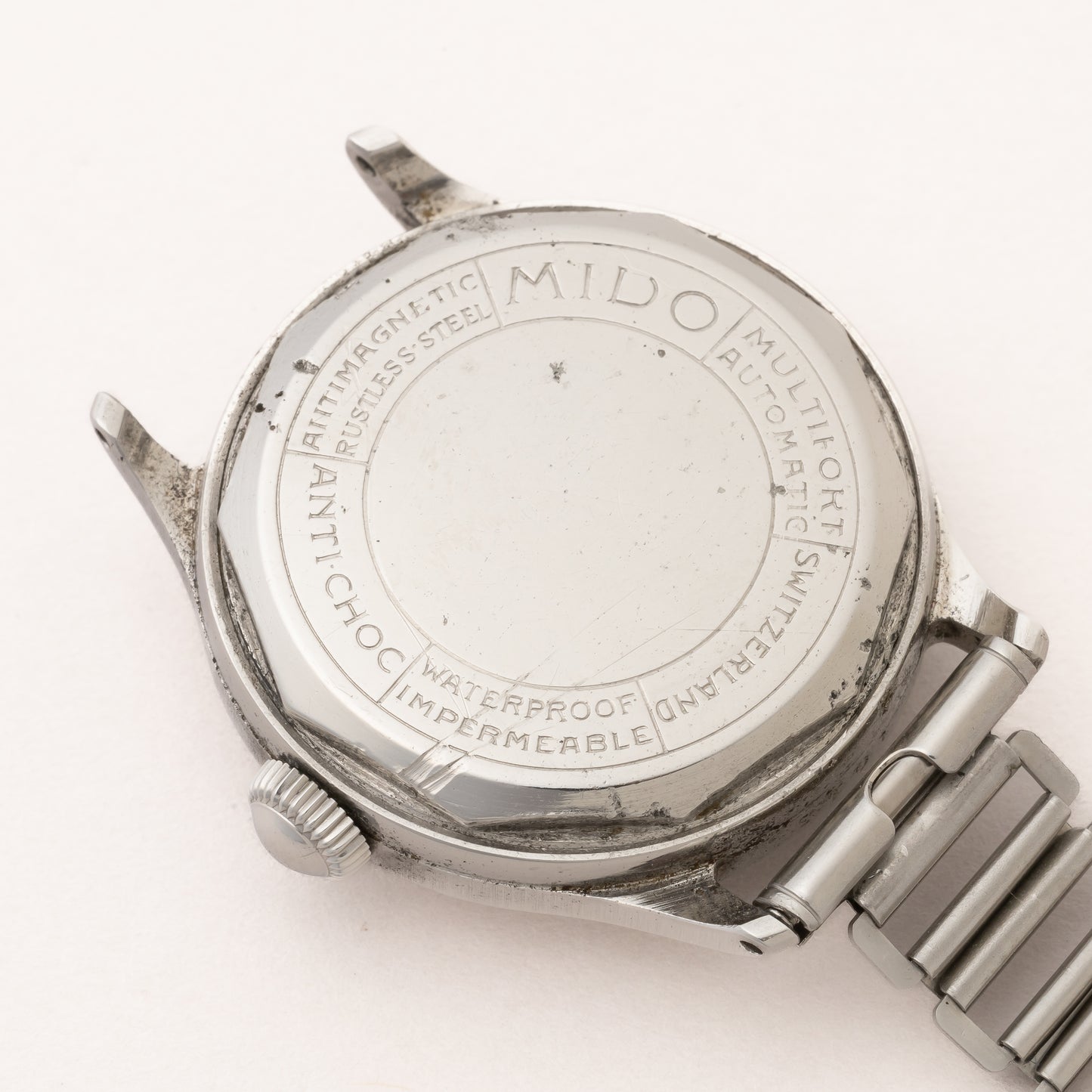 ミドー マルチフォート 32.5mmケース オートマチック 手巻きなし 1940年代製