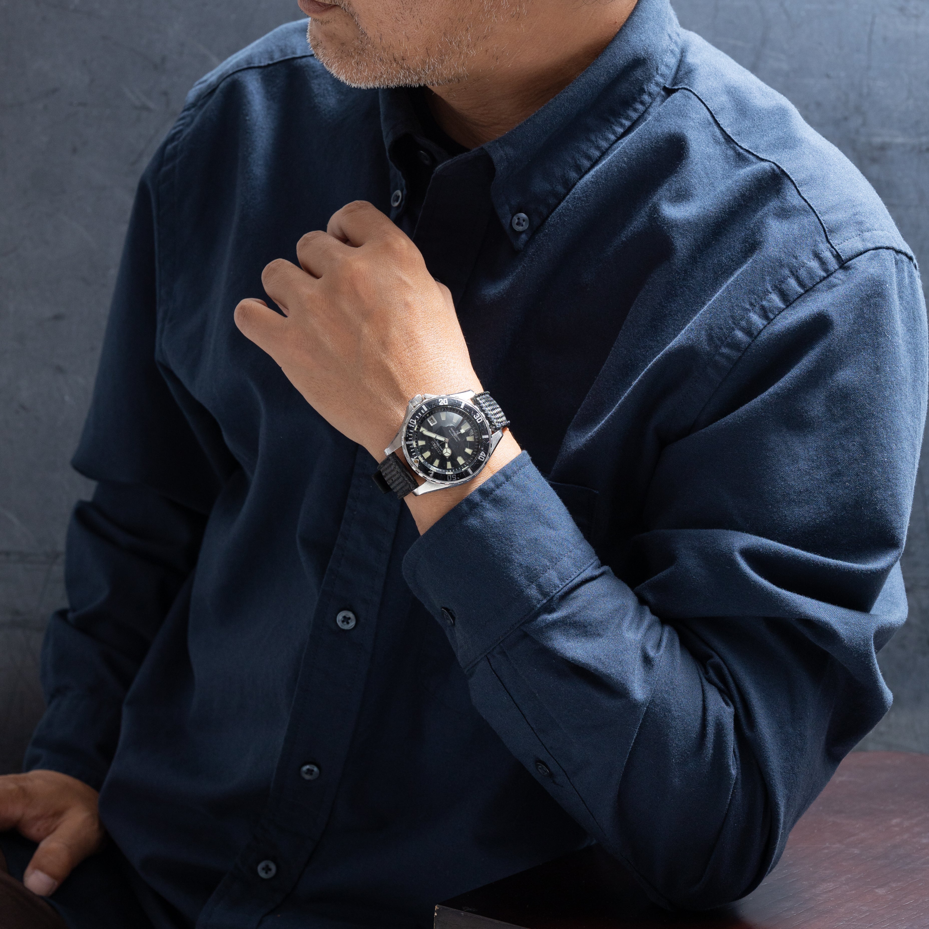 シチズン クロノマスター500m ダイバー 1969年製 Ref.4-540263 クロノメーター 箱付