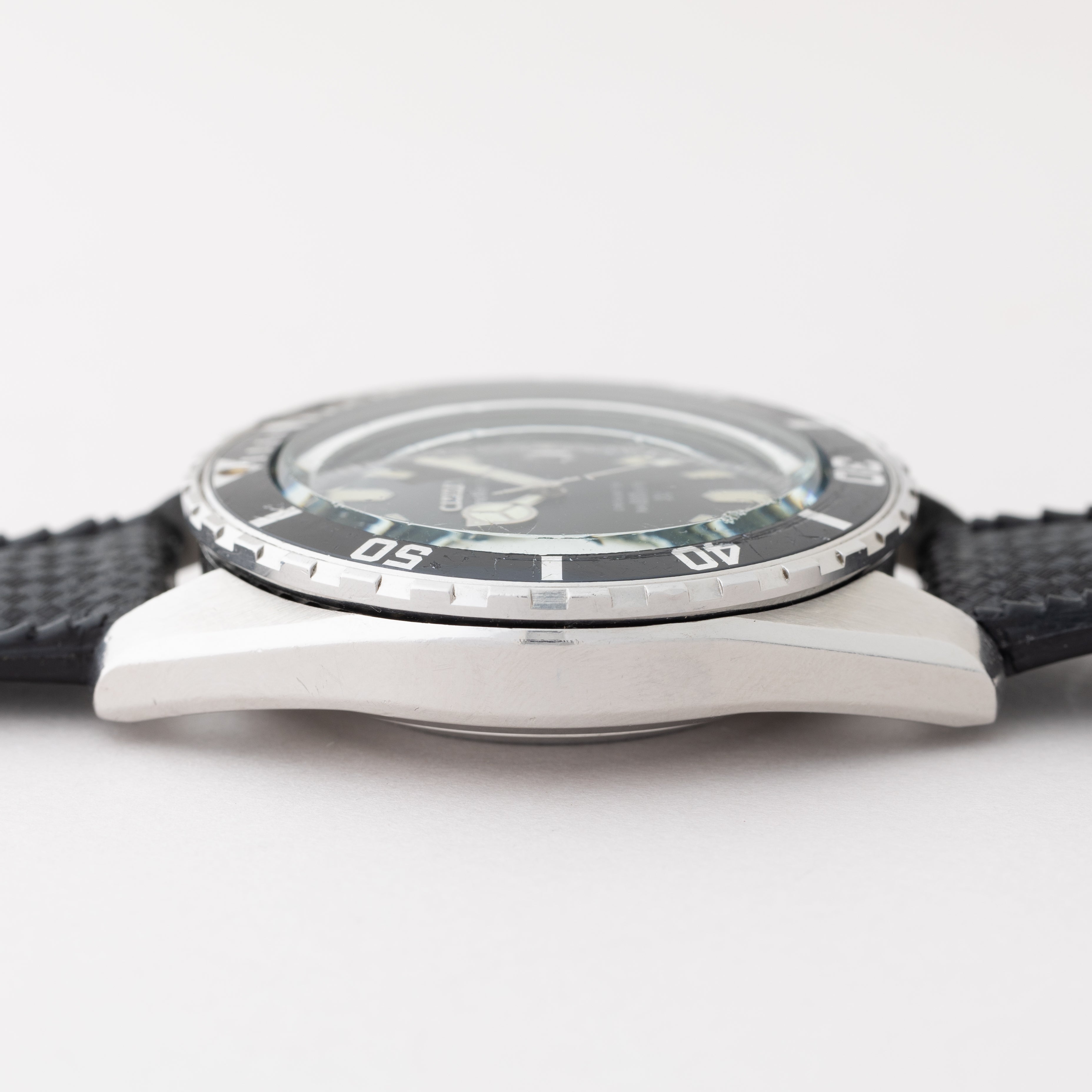 シチズン クロノマスター500m ダイバー 1969年製 Ref.4-540263 クロノメーター 箱付