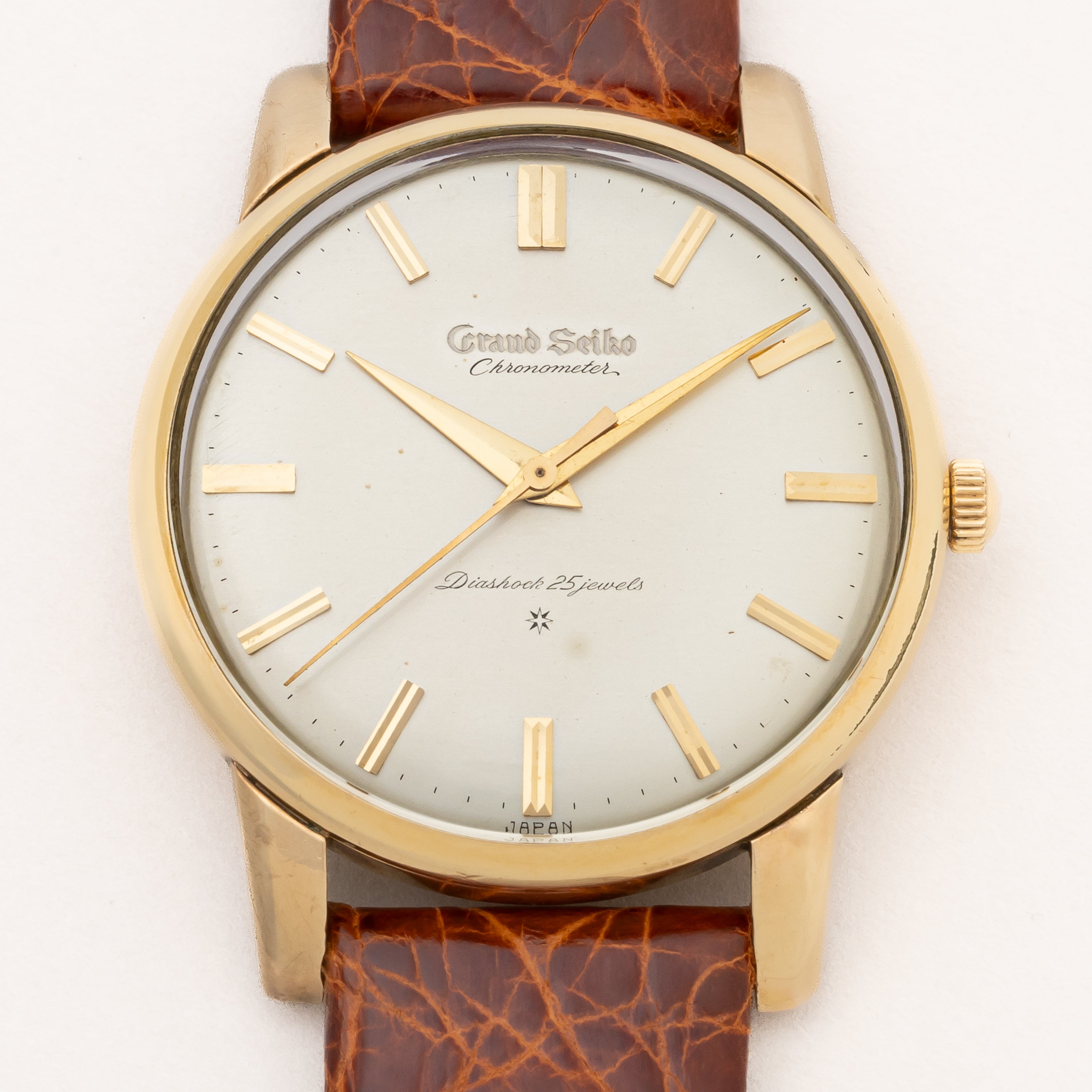 グランドセイコー ファーストモデル 1960年製(昭和35年製) 彫り文字盤初期