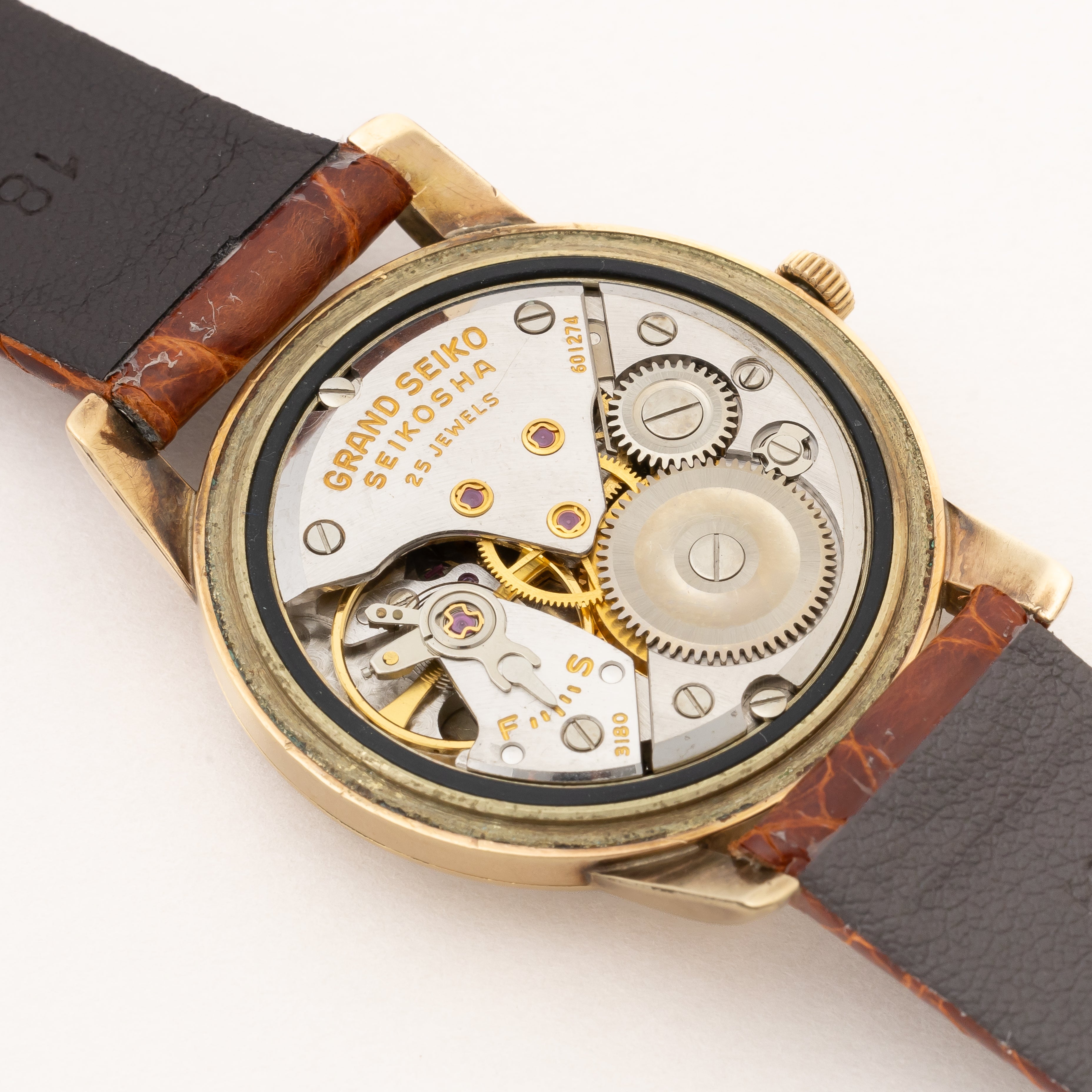 グランドセイコー ファーストモデル 1960年製(昭和35年製) 彫り文字盤初期