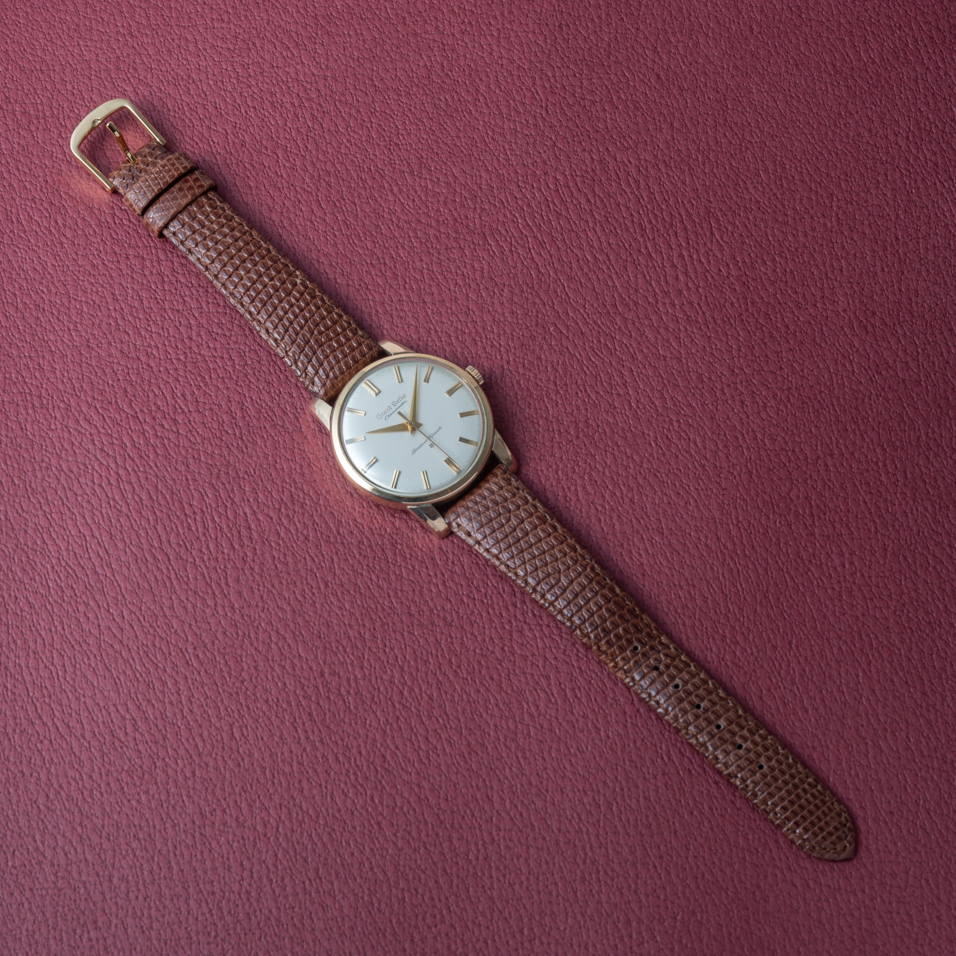 グランドセイコー ファーストモデル 1961年製 彫り文字盤