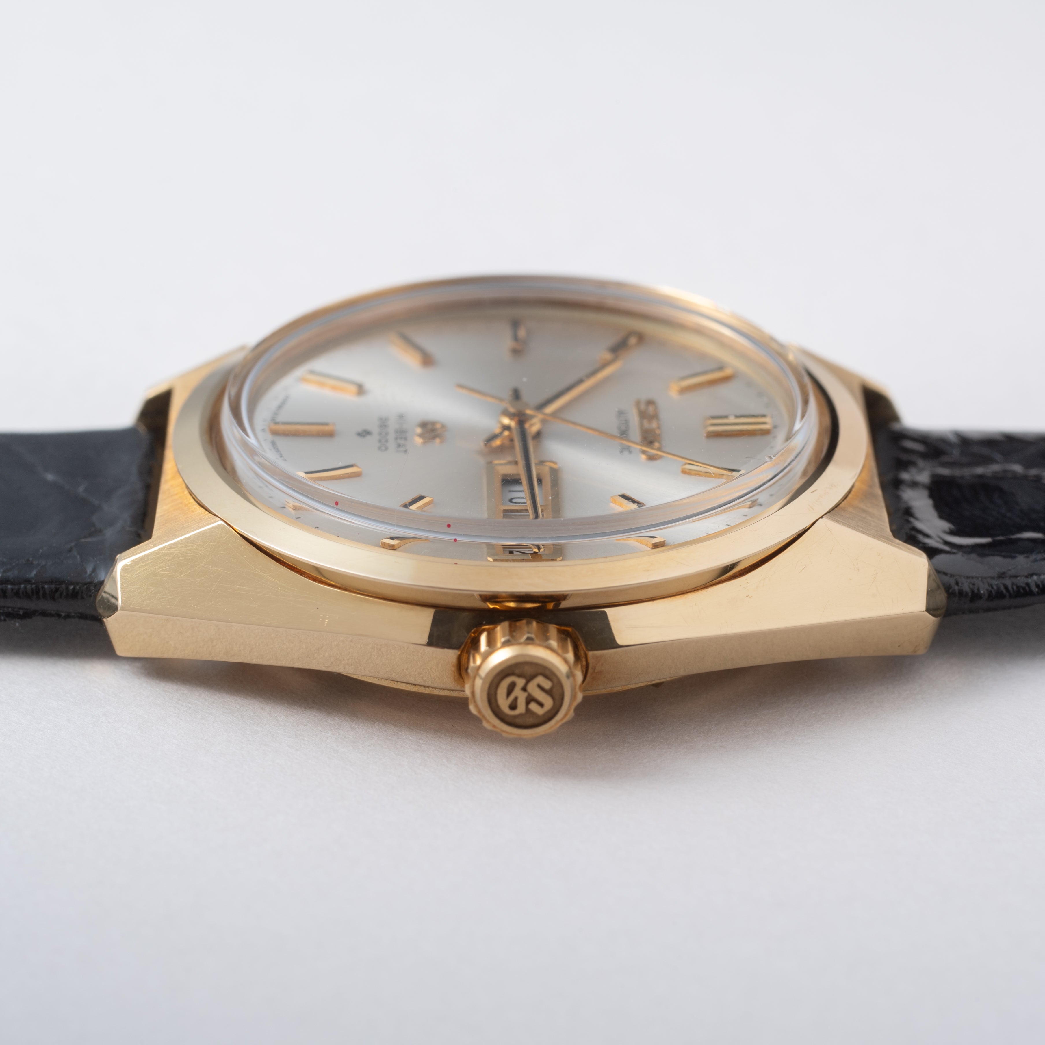 グランドセイコー 18金無垢 1970年製/昭和45年製 GS基準合格証明証 箱付き Ref.6146-8000