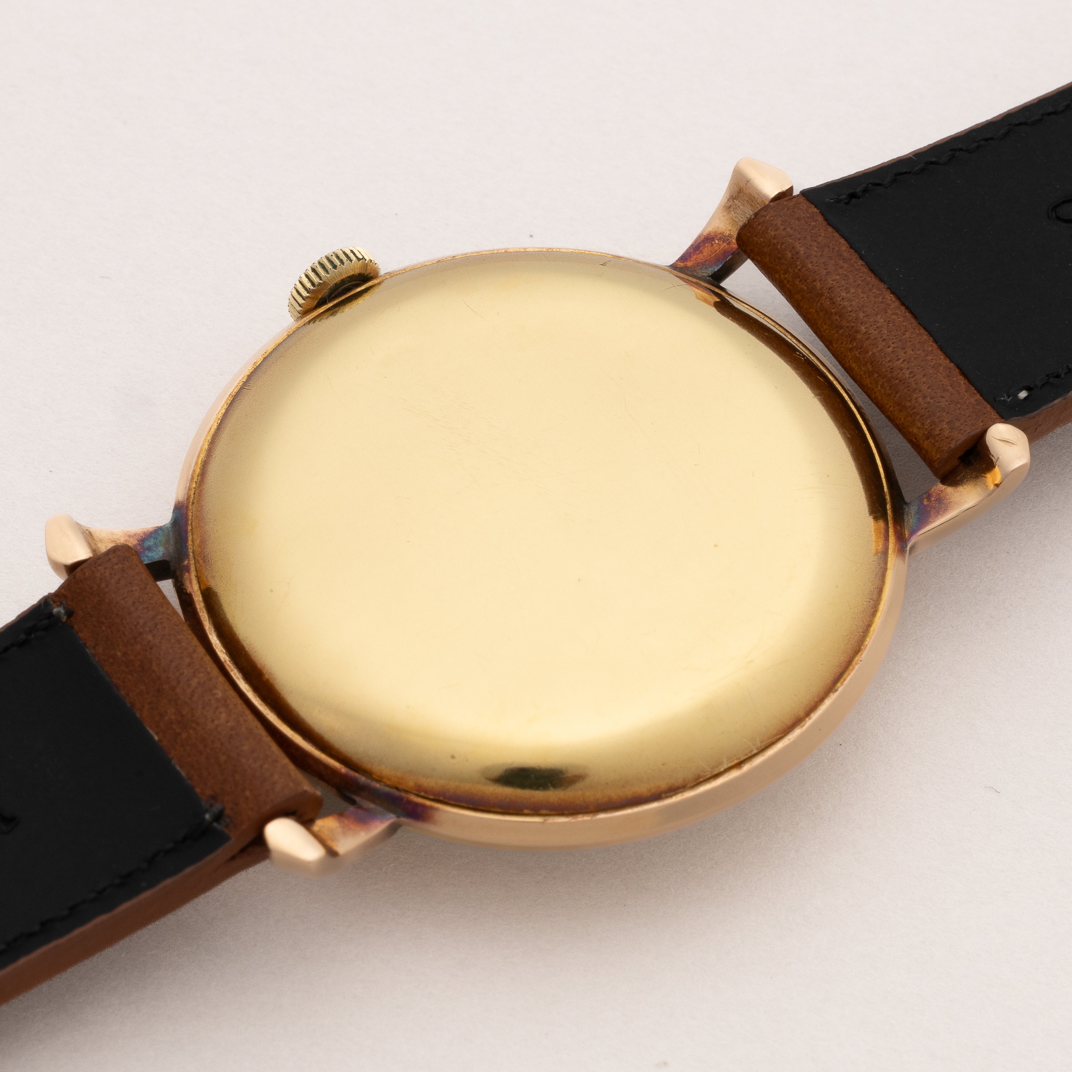 IWC18金無垢 Cal.89 全アラビアダイヤル 1950年製