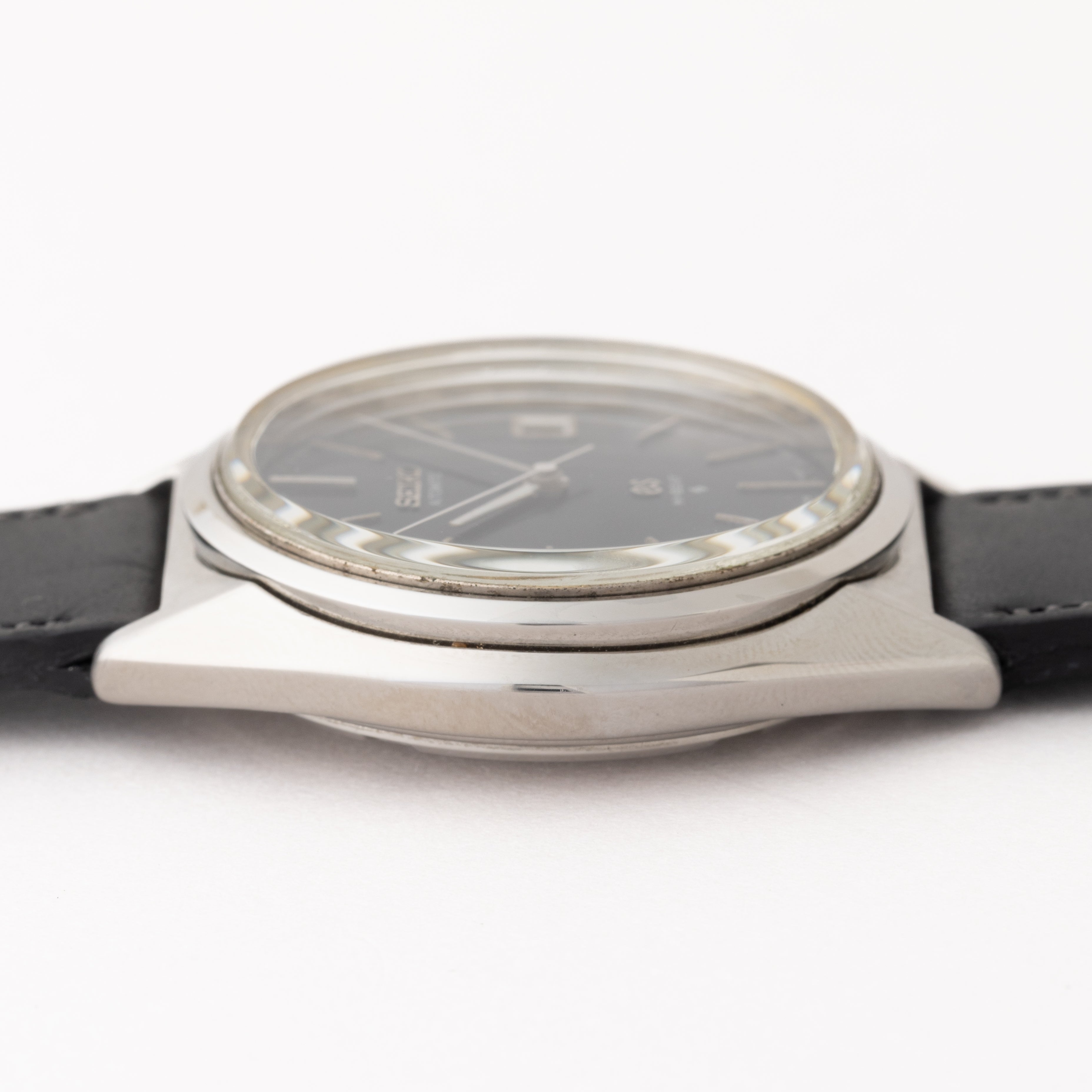 グランドセイコー 1971年製 ネイビーダイヤル Ref.5645-7010 56GS 尾錠付き