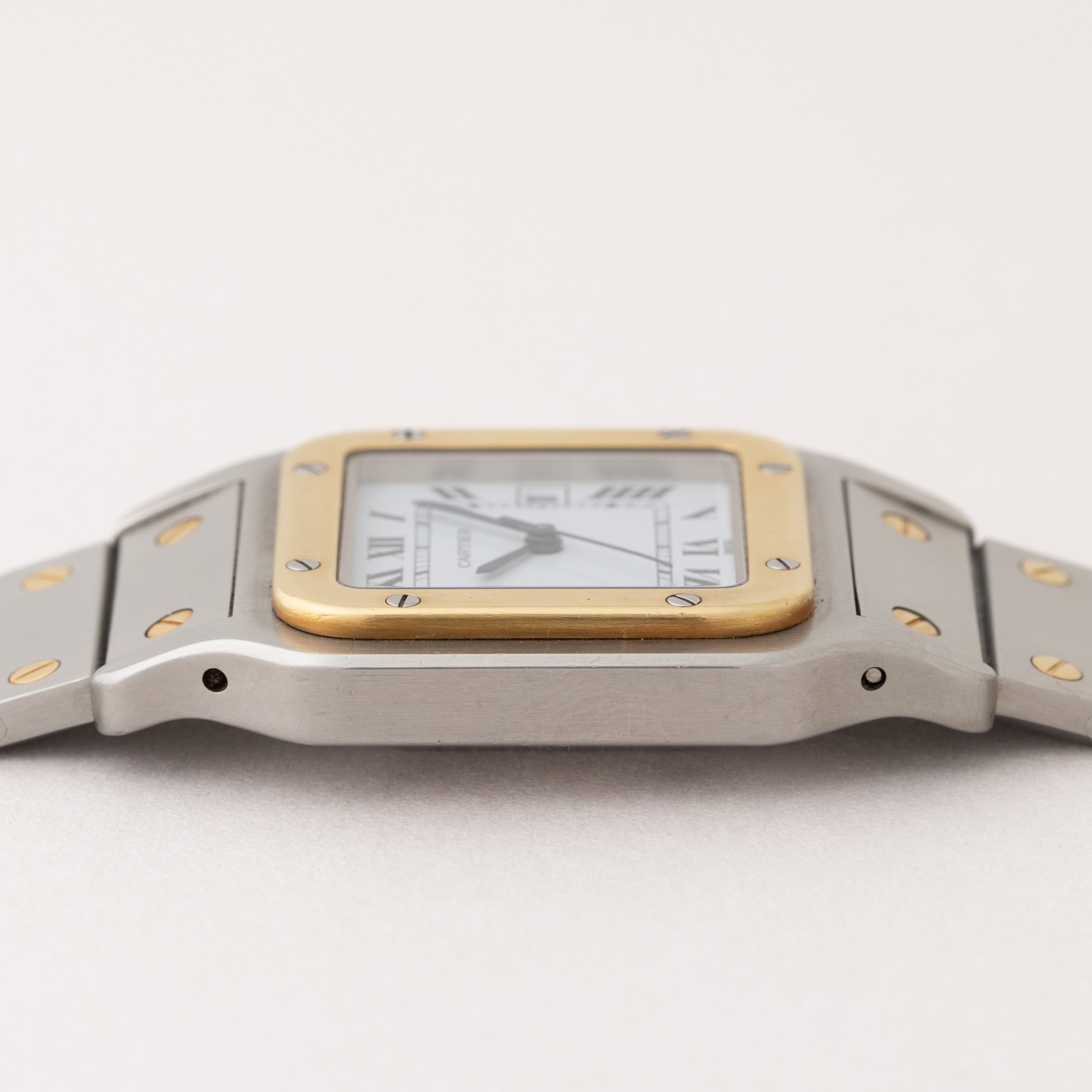 カルティエ サントス コンビ LMサイズ 箱付き 1980年代製