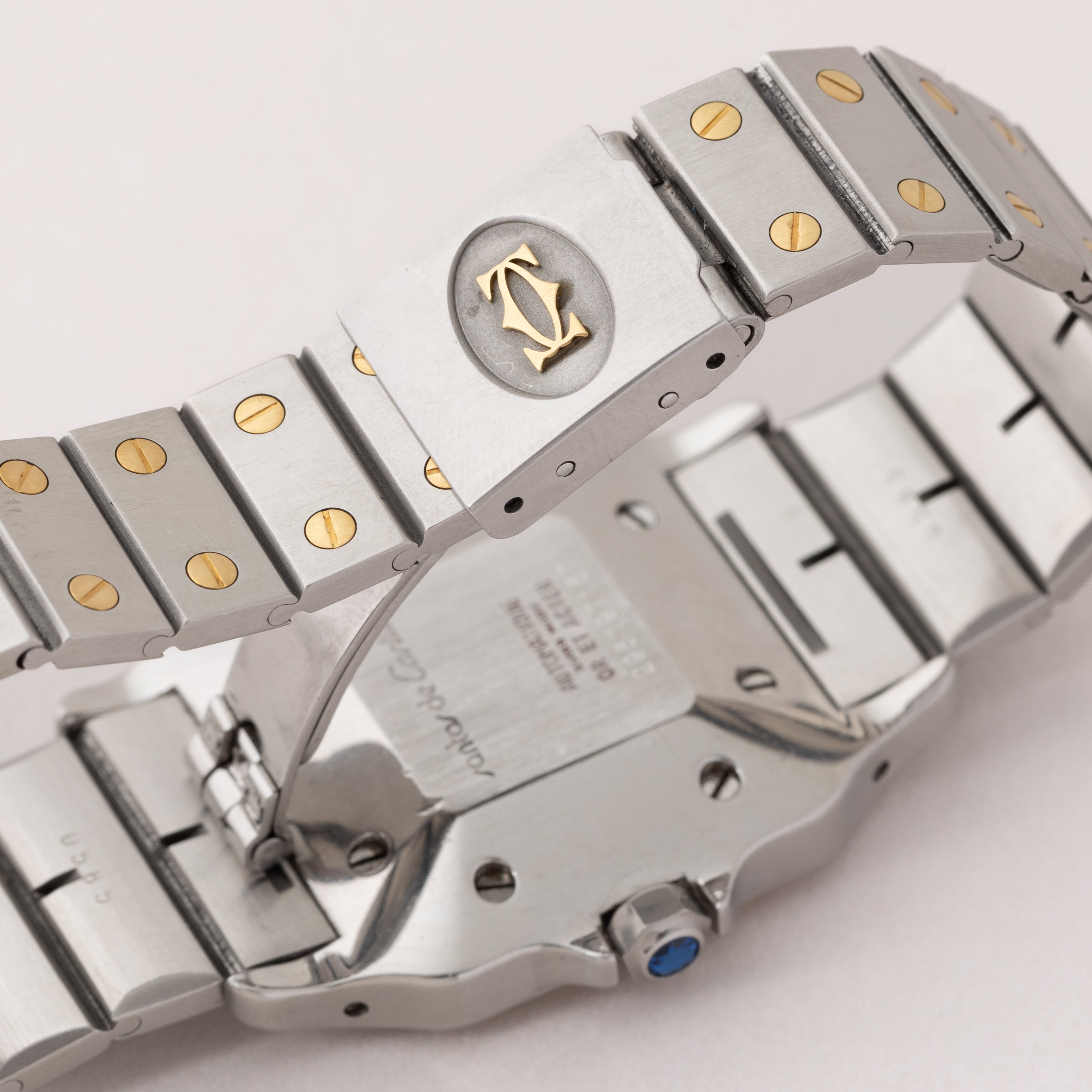 カルティエ サントス コンビ LMサイズ 箱付き 1980年代製