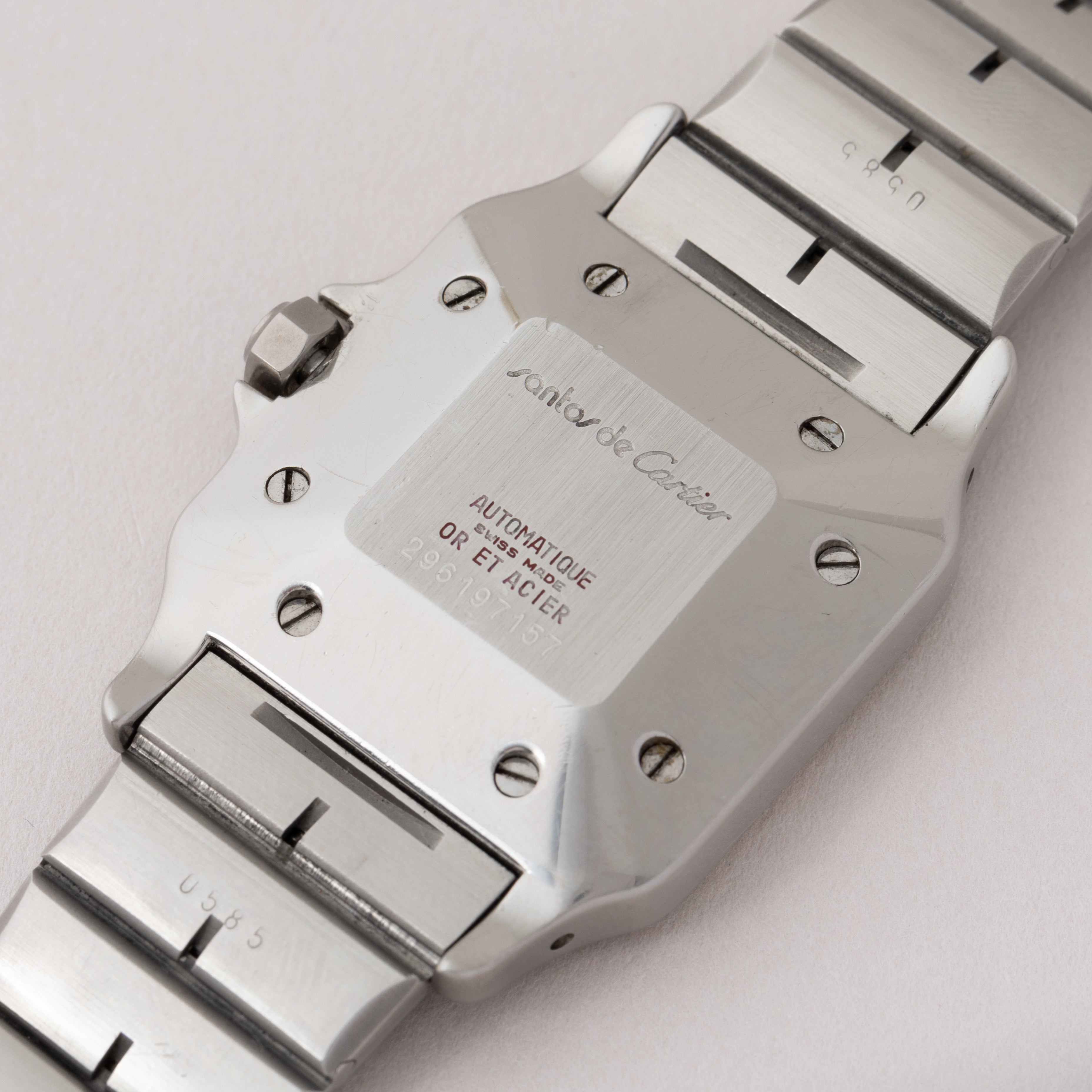 カルティエ サントス コンビ LMサイズ 箱付き 1980年代製