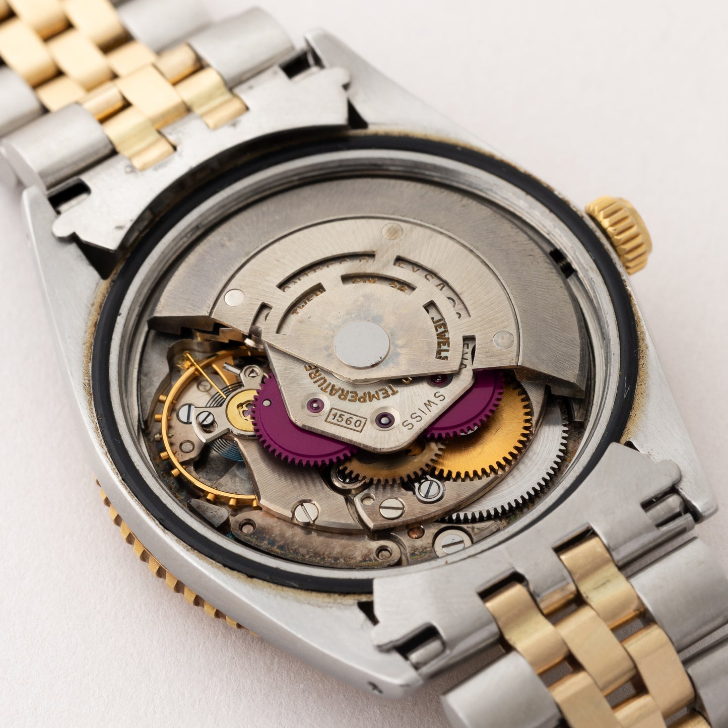 ロレックス サンダーバード 1965年製 シルバーダイヤルコンビモデル Ref.1625