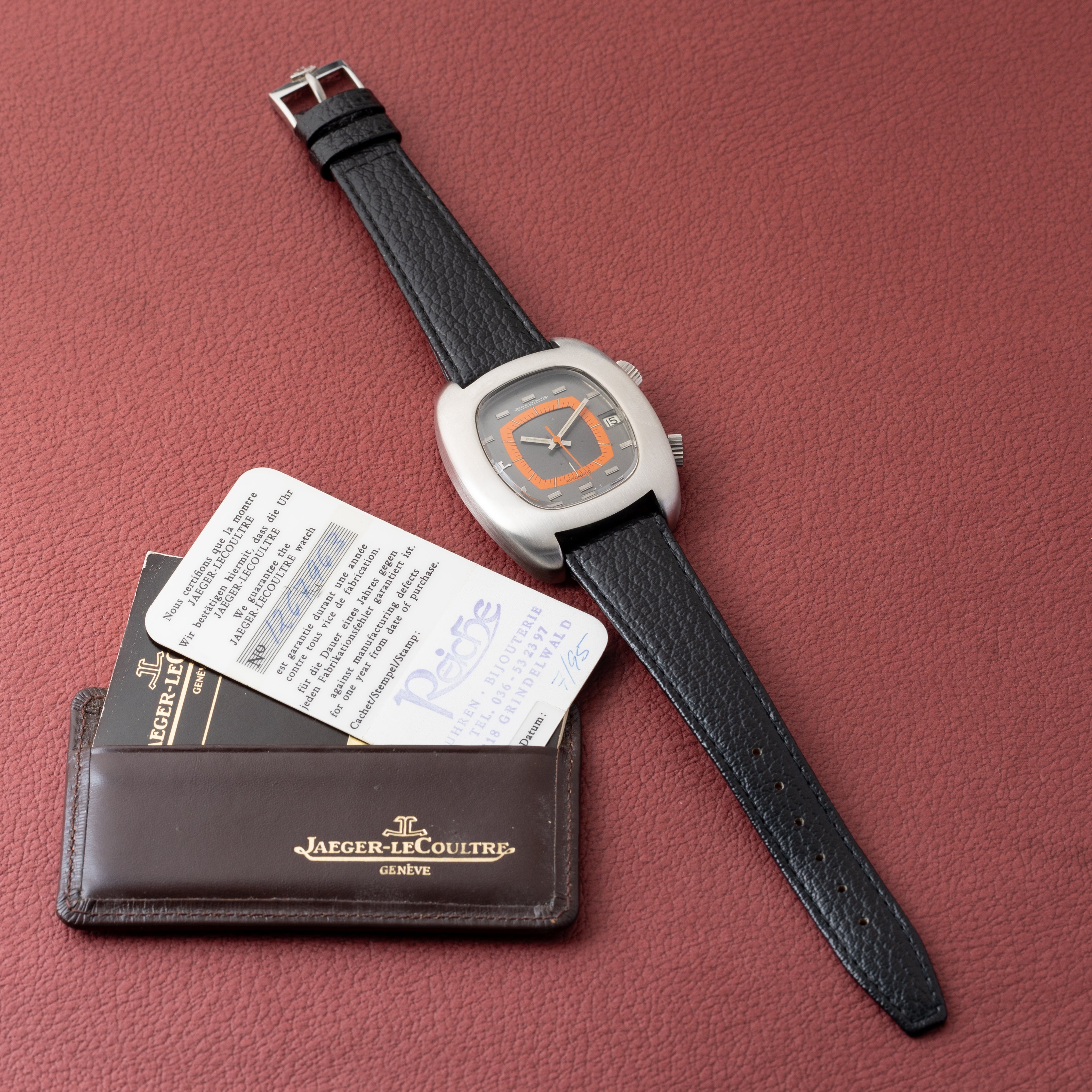 ジャガールクルト メモボックス 1970年代 オートマチック アラームウオッチ