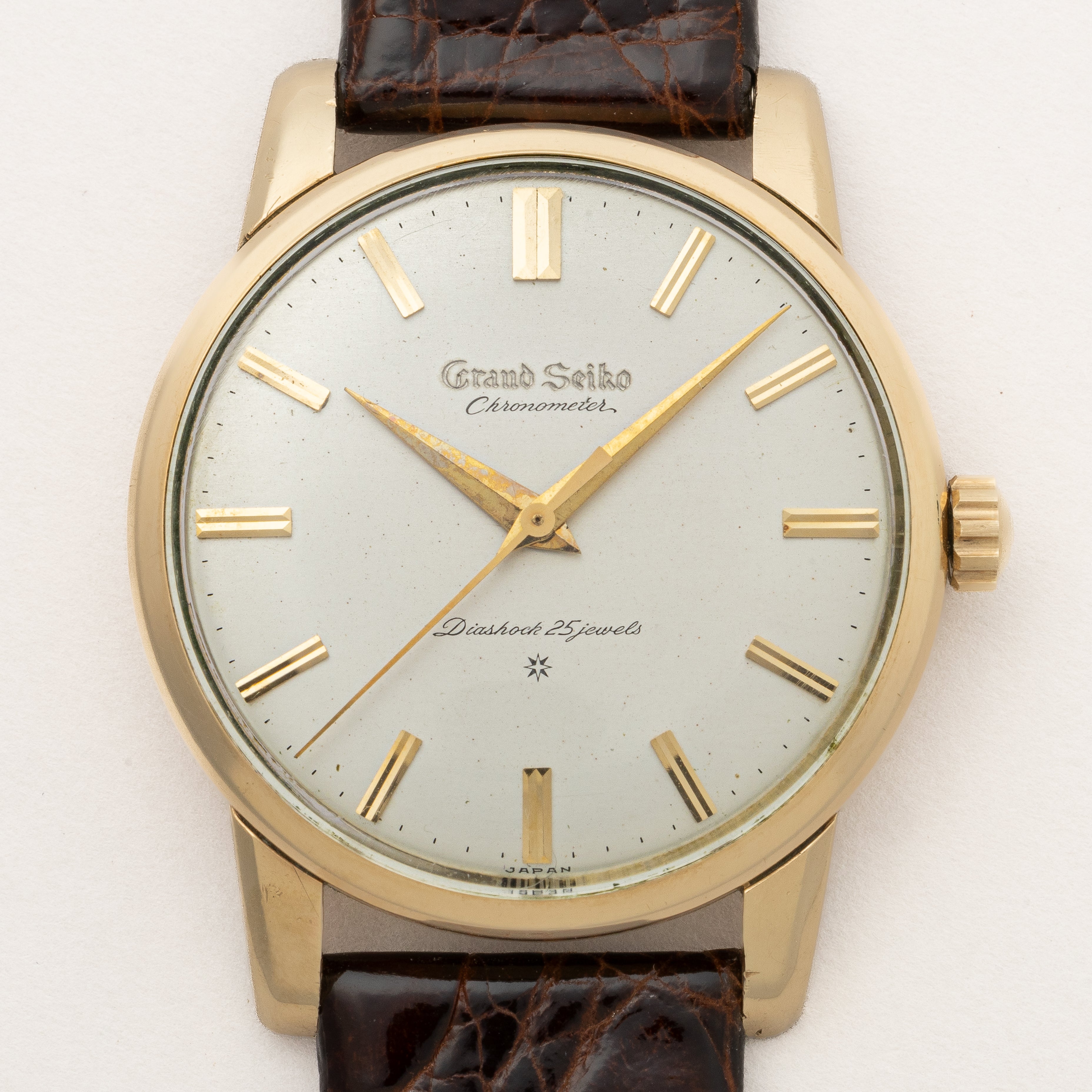 セイコー グランドセイコー 1st 1960年製(昭和35年製) 初期彫り文字盤
