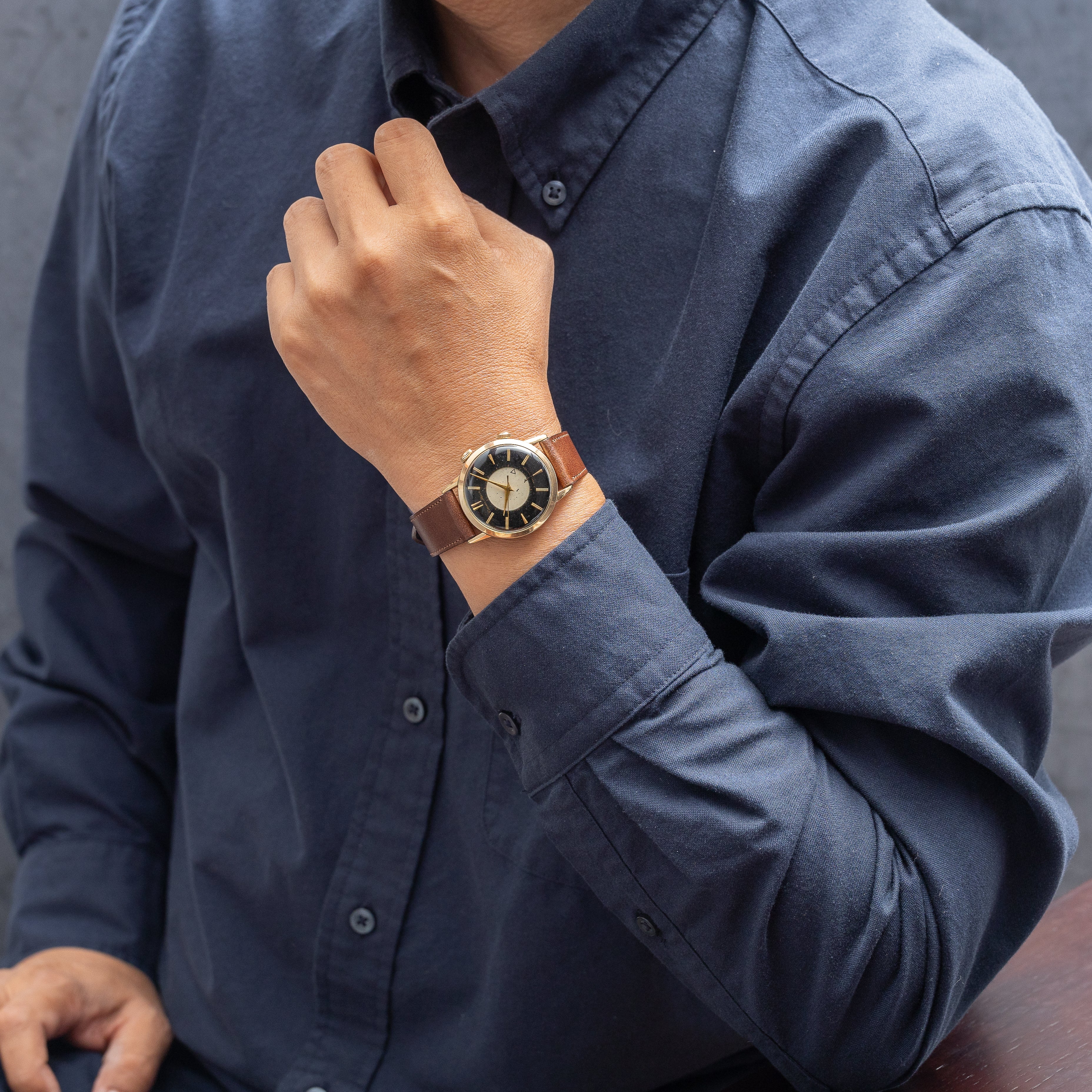 シチズン アラーム 手巻き 1950年代 ジャガールクルトフェイス