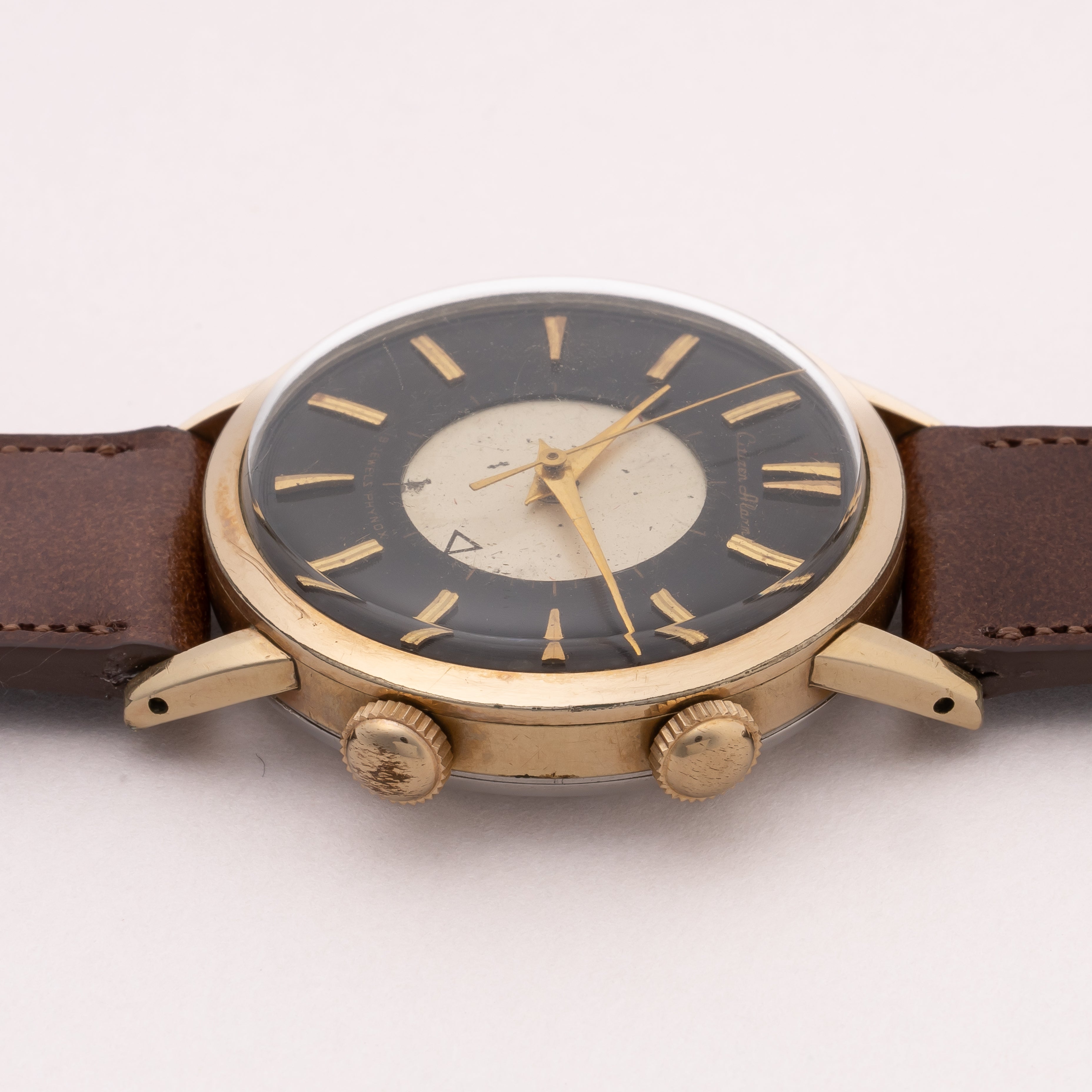 シチズン アラーム 手巻き 1950年代 ジャガールクルトフェイス