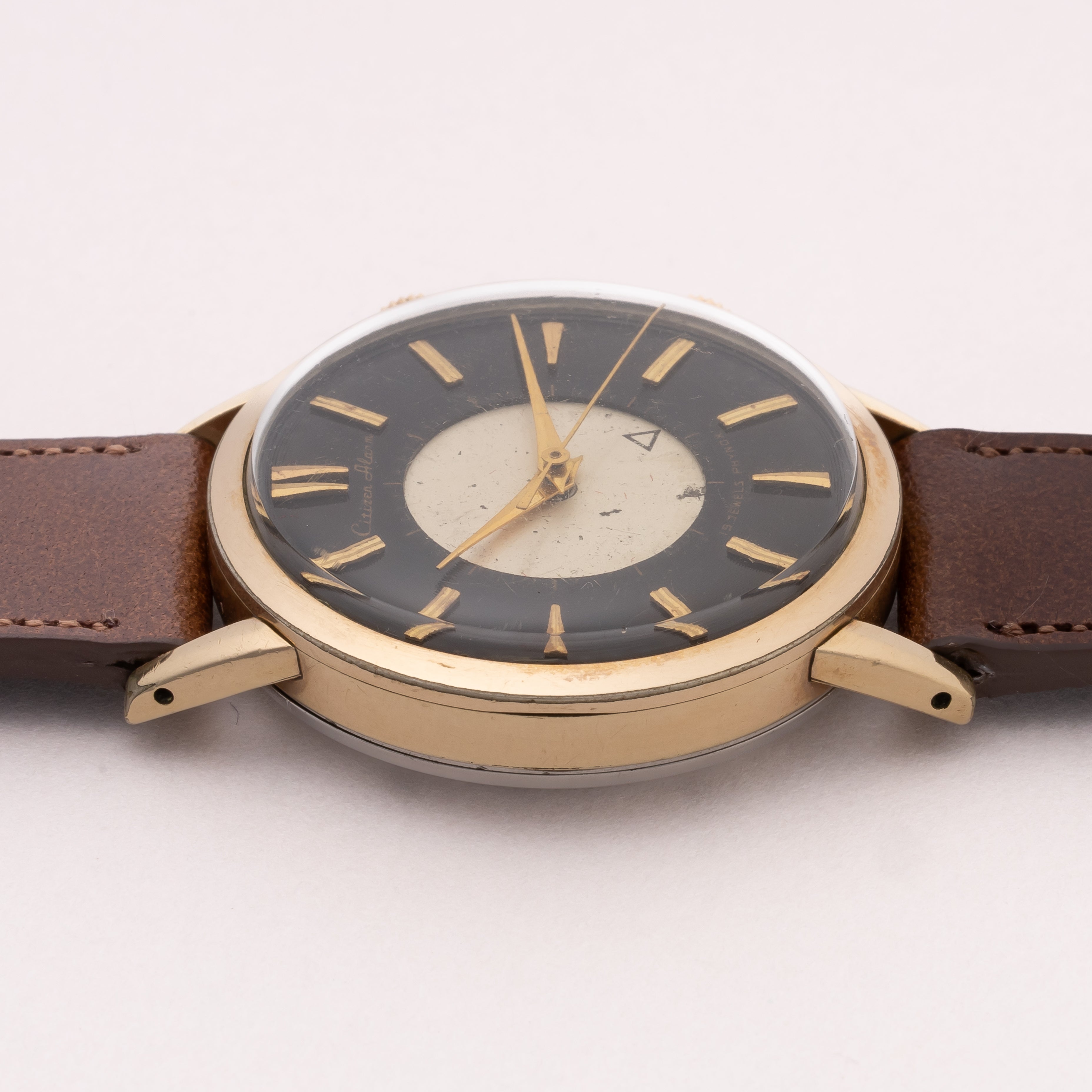 シチズン アラーム 手巻き 1950年代 ジャガールクルトフェイス