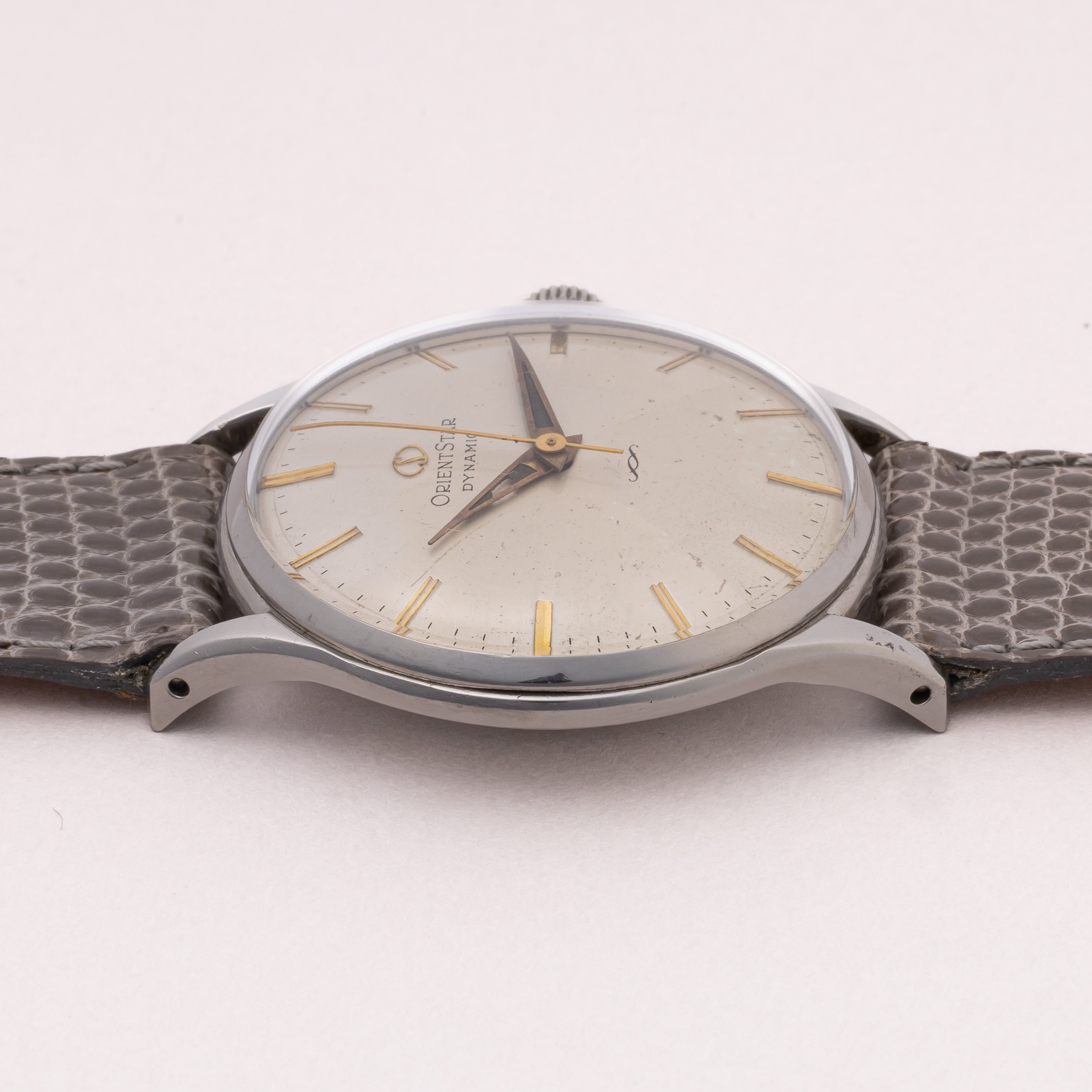 オリエントスター ダイナミック 1950年代 手巻き クリスクロスダイヤル