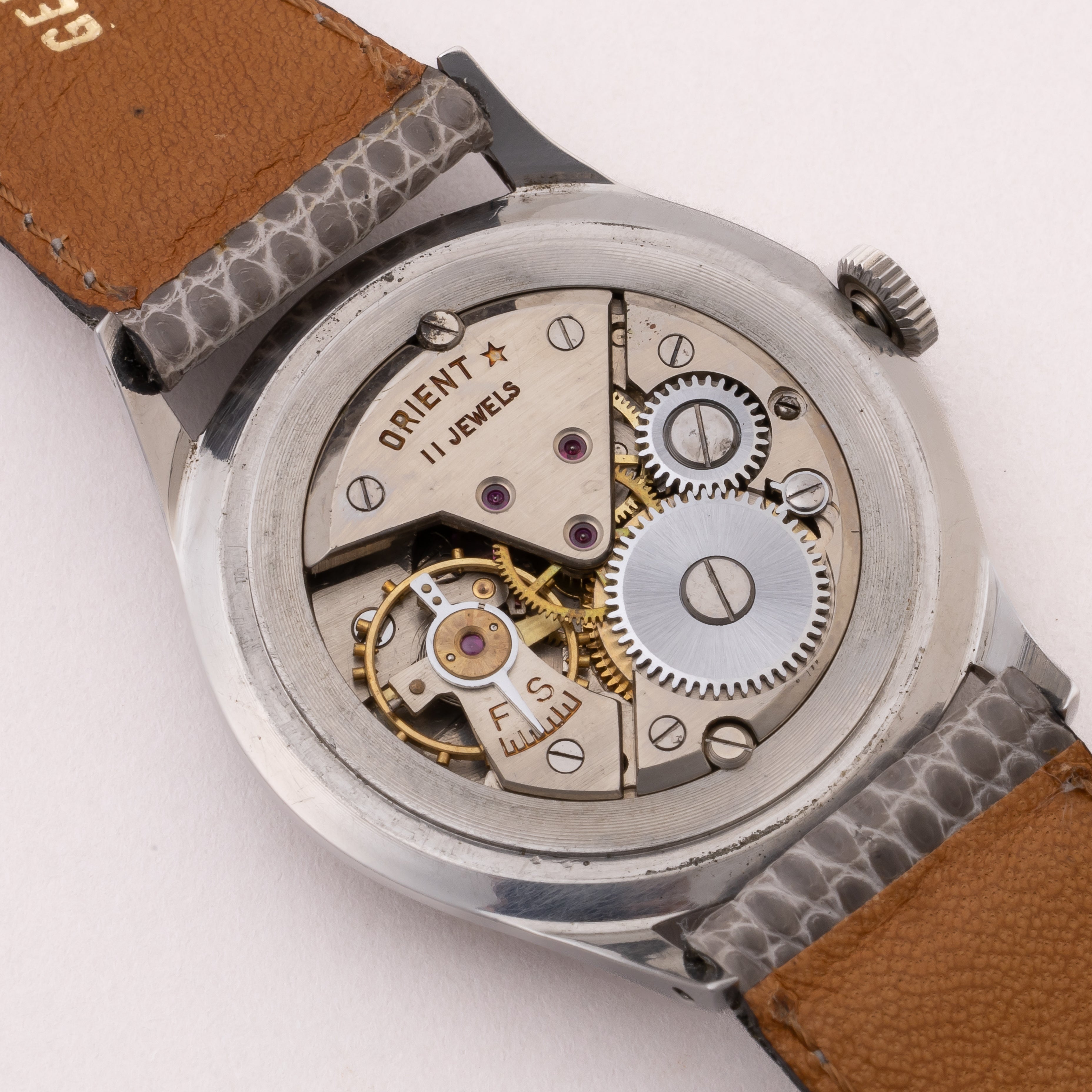 オリエントスター ダイナミック 1950年代 手巻き クリスクロスダイヤル