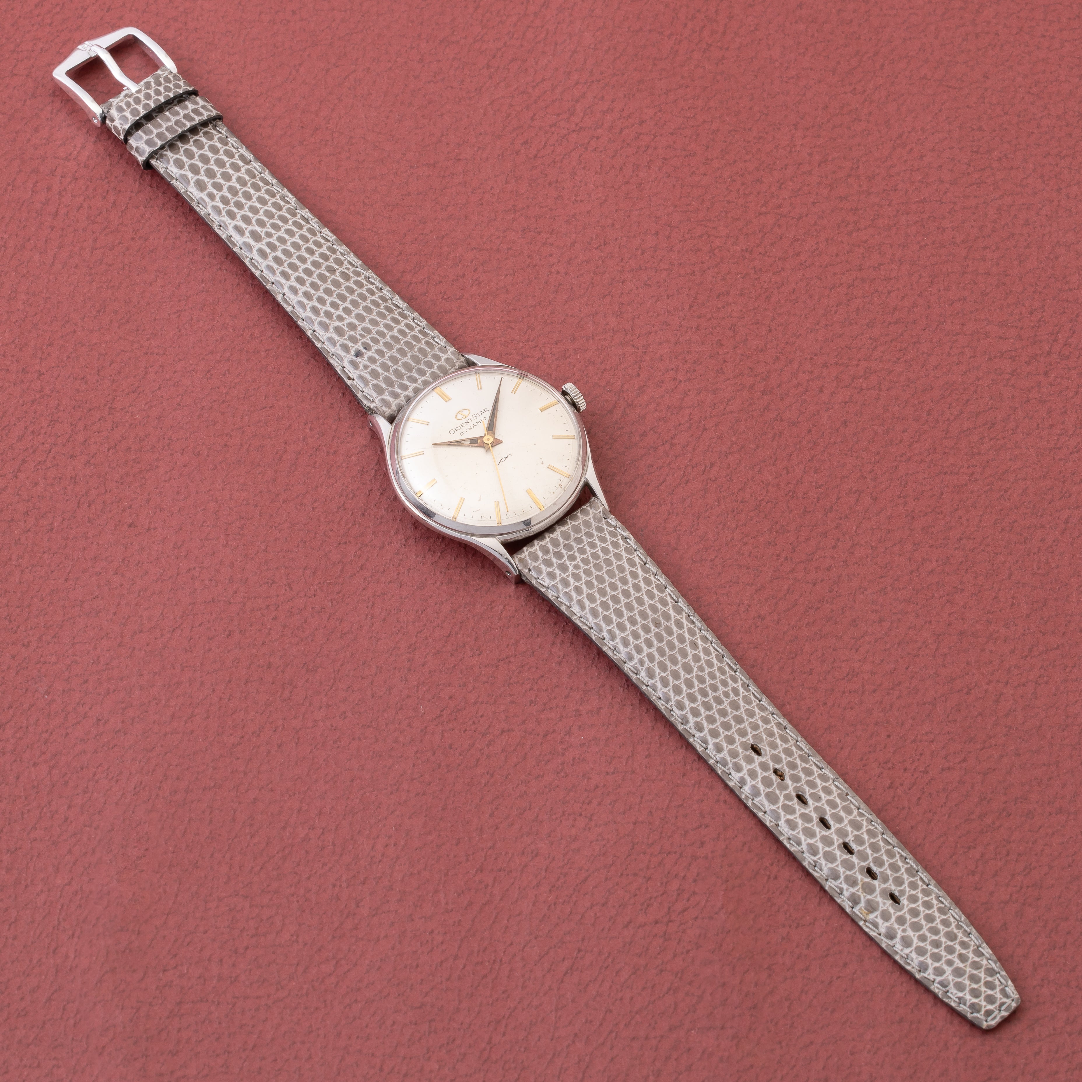 オリエントスター ダイナミック 1950年代 手巻き クリスクロスダイヤル