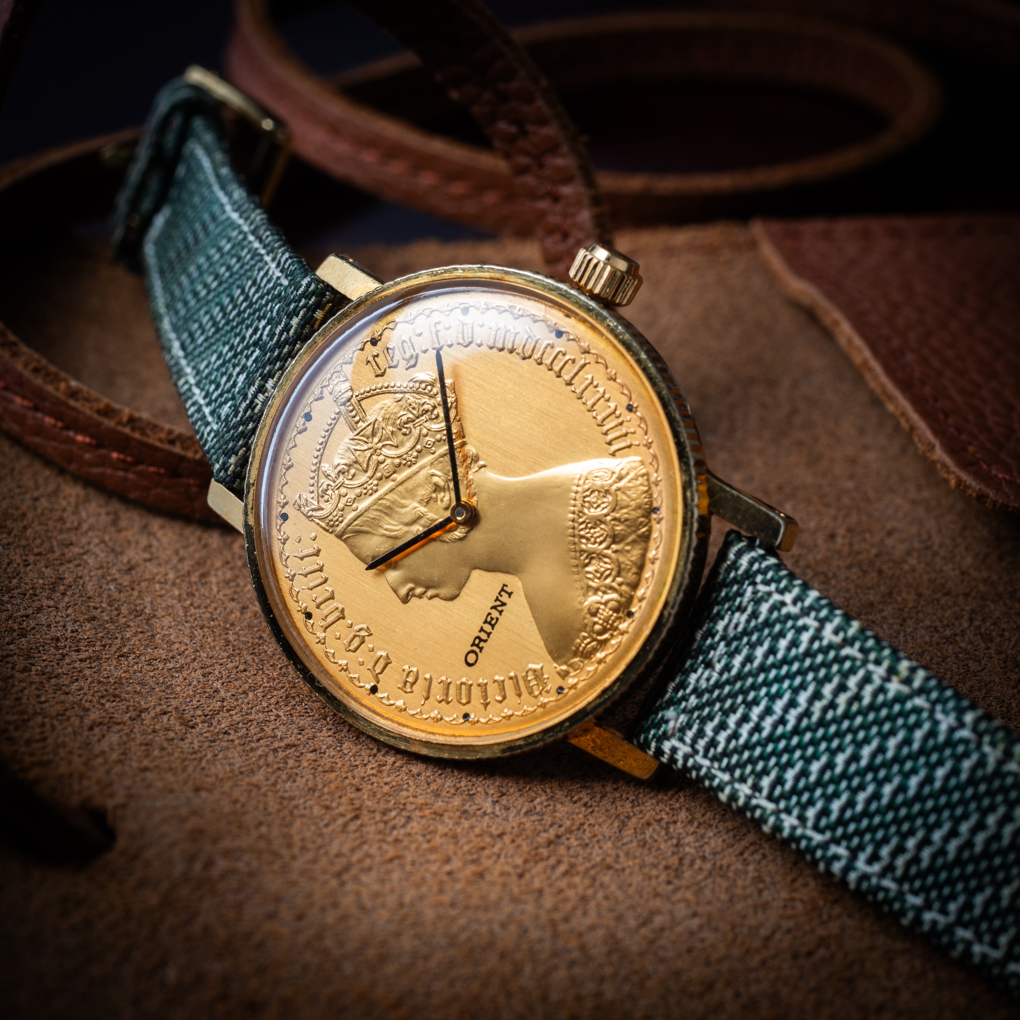 オリエント コインウォッチ 1970年代 手巻き