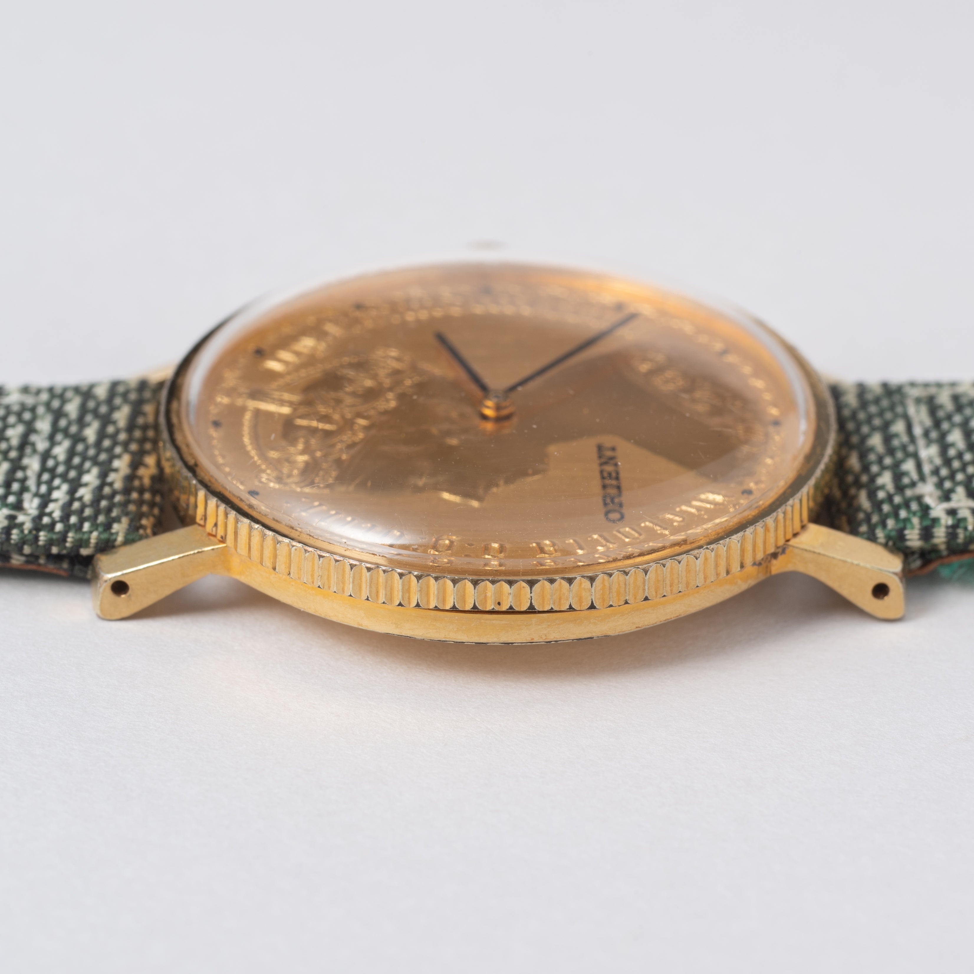 オリエント コインウォッチ 1970年代 手巻き