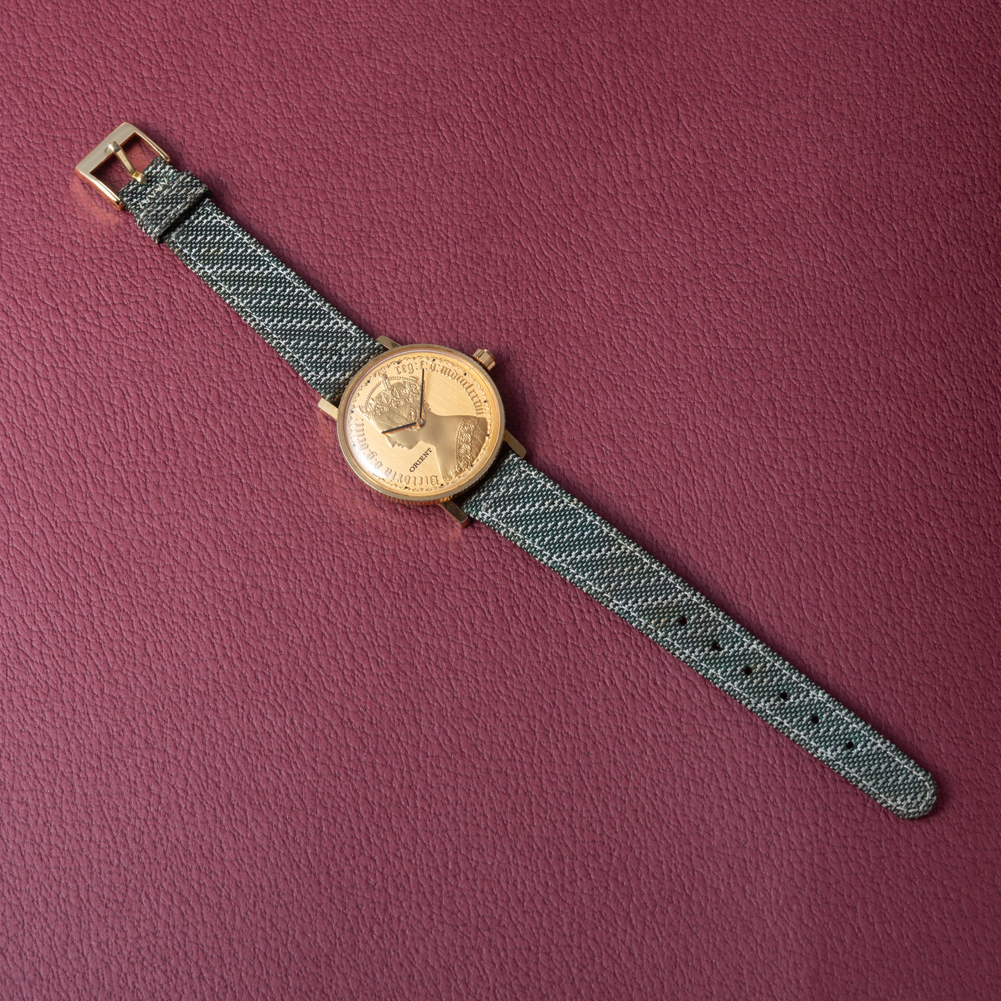 オリエント コインウォッチ 1970年代 手巻き