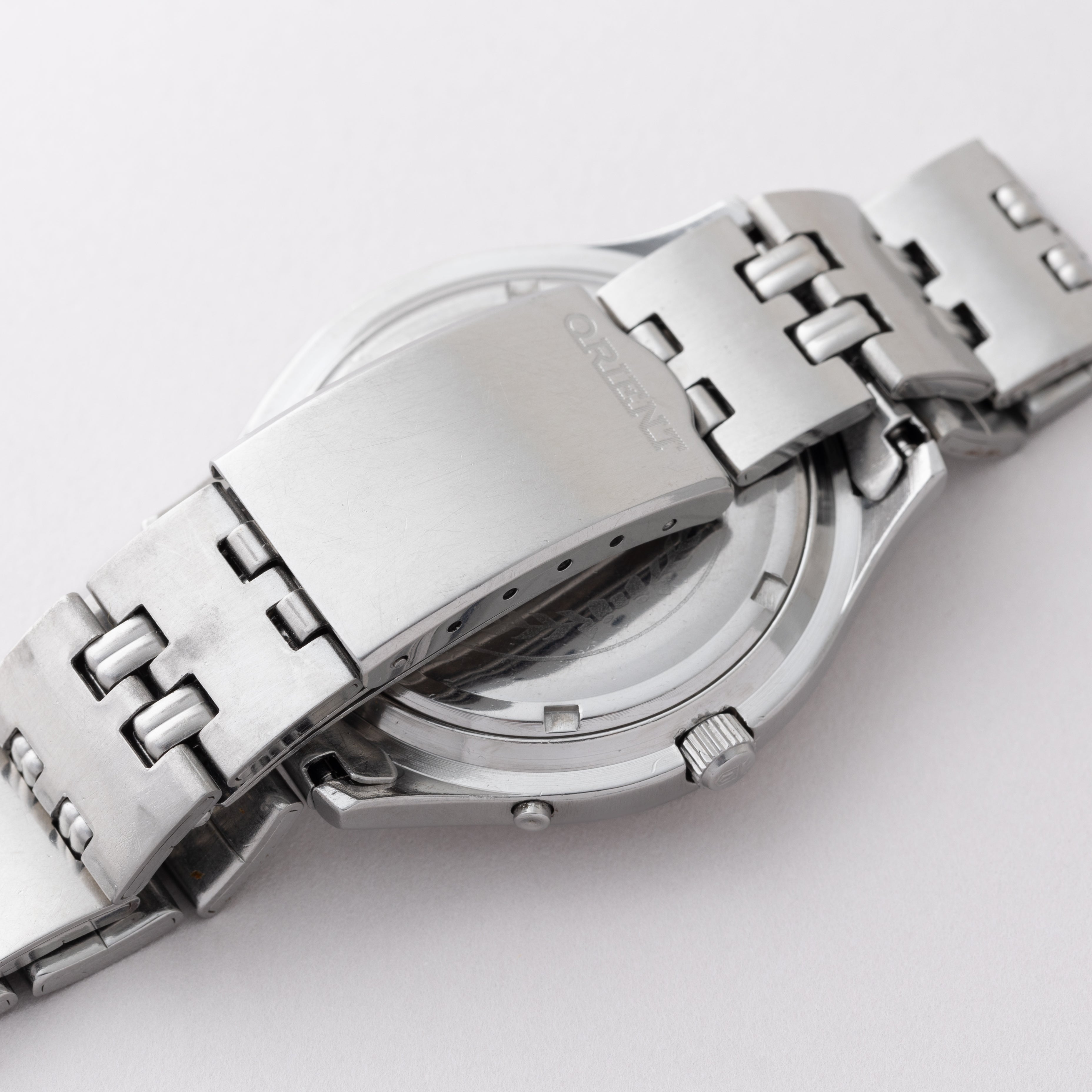 オリエント クロノエース オートマチック 1970年代 カットガラス