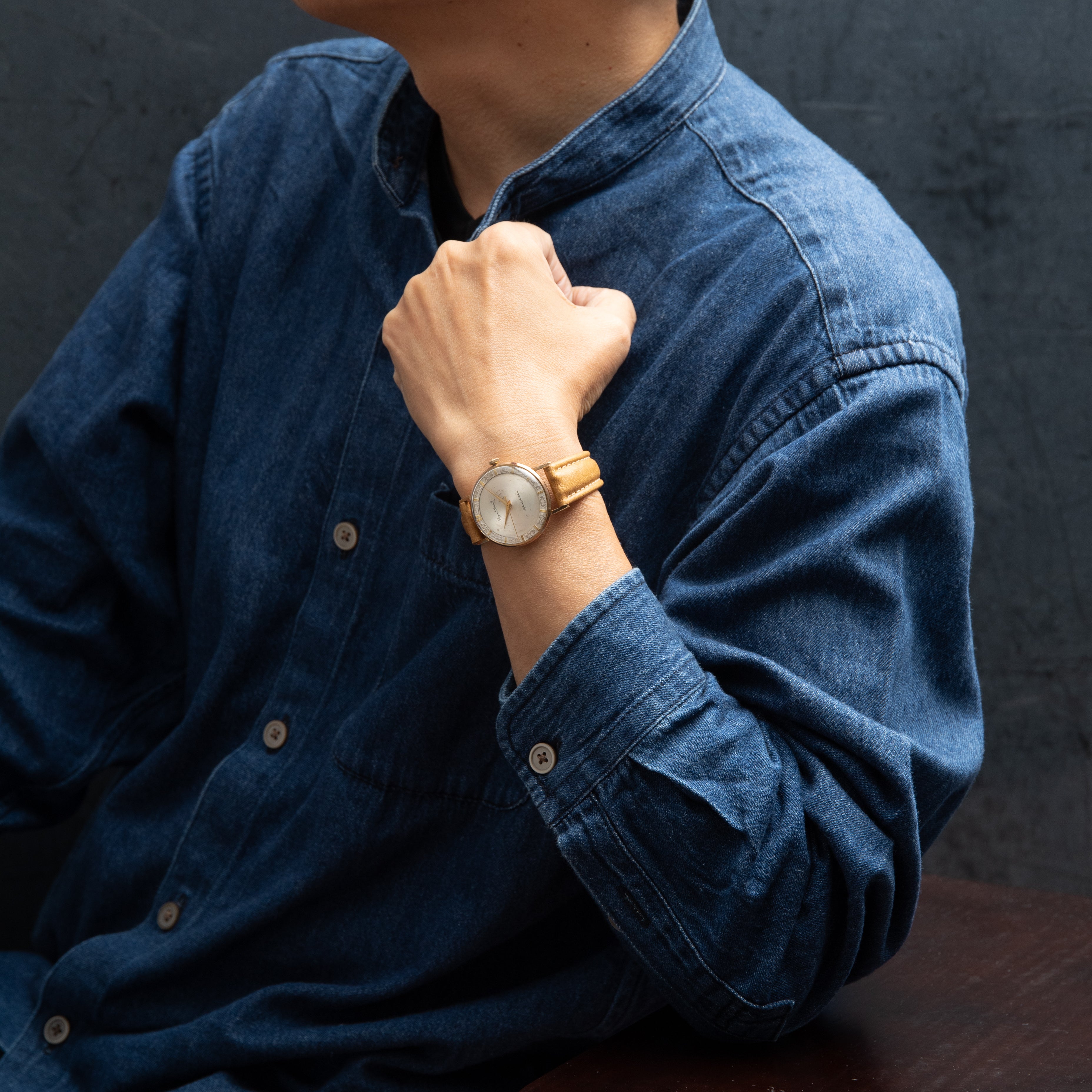 ロイヤルオリエント 星座文字盤 1960年代製 21石手巻き