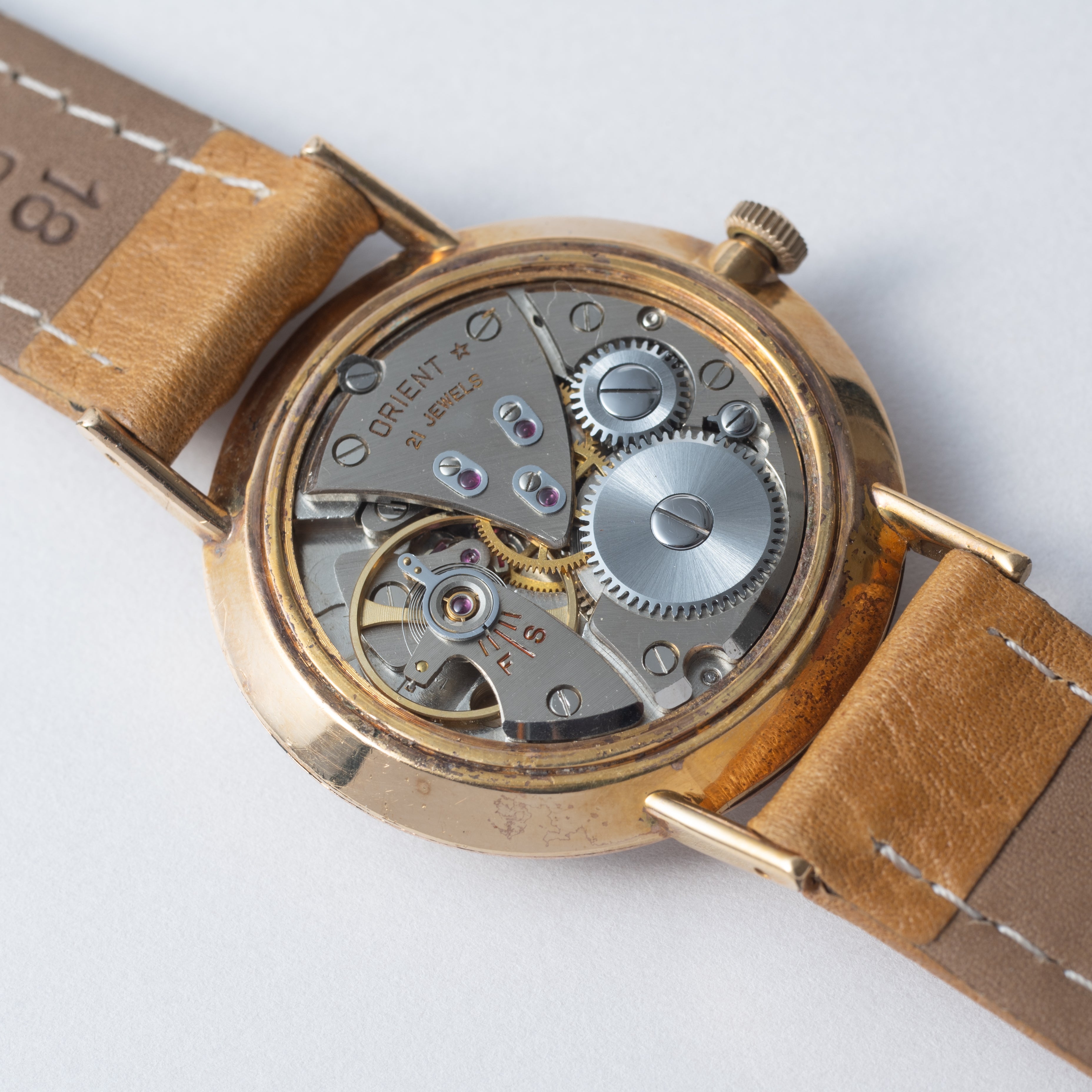 ロイヤルオリエント 星座文字盤 1960年代製 21石手巻き