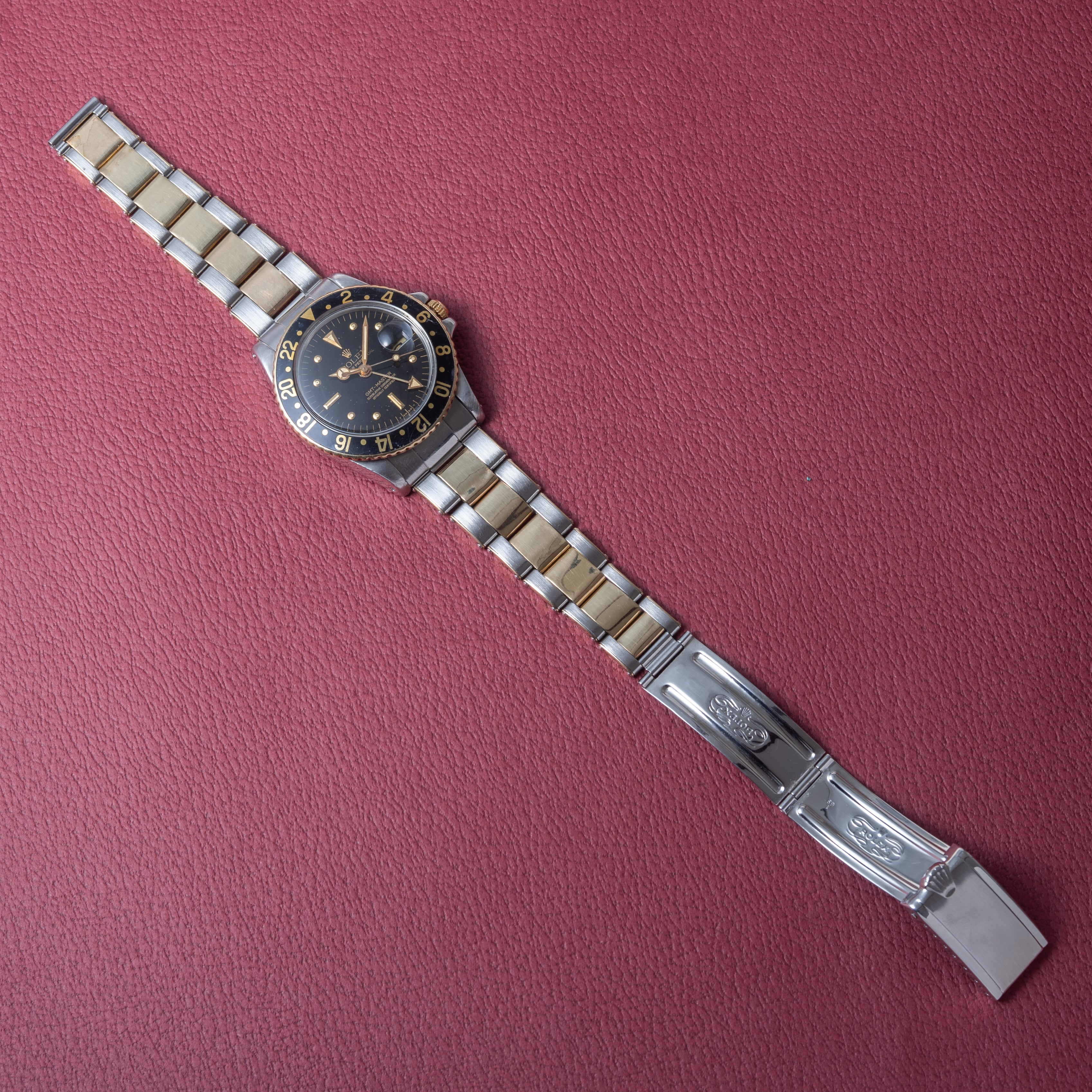 ロレックス GMTマスター 黒ツボ 1978年製 Ref.1675