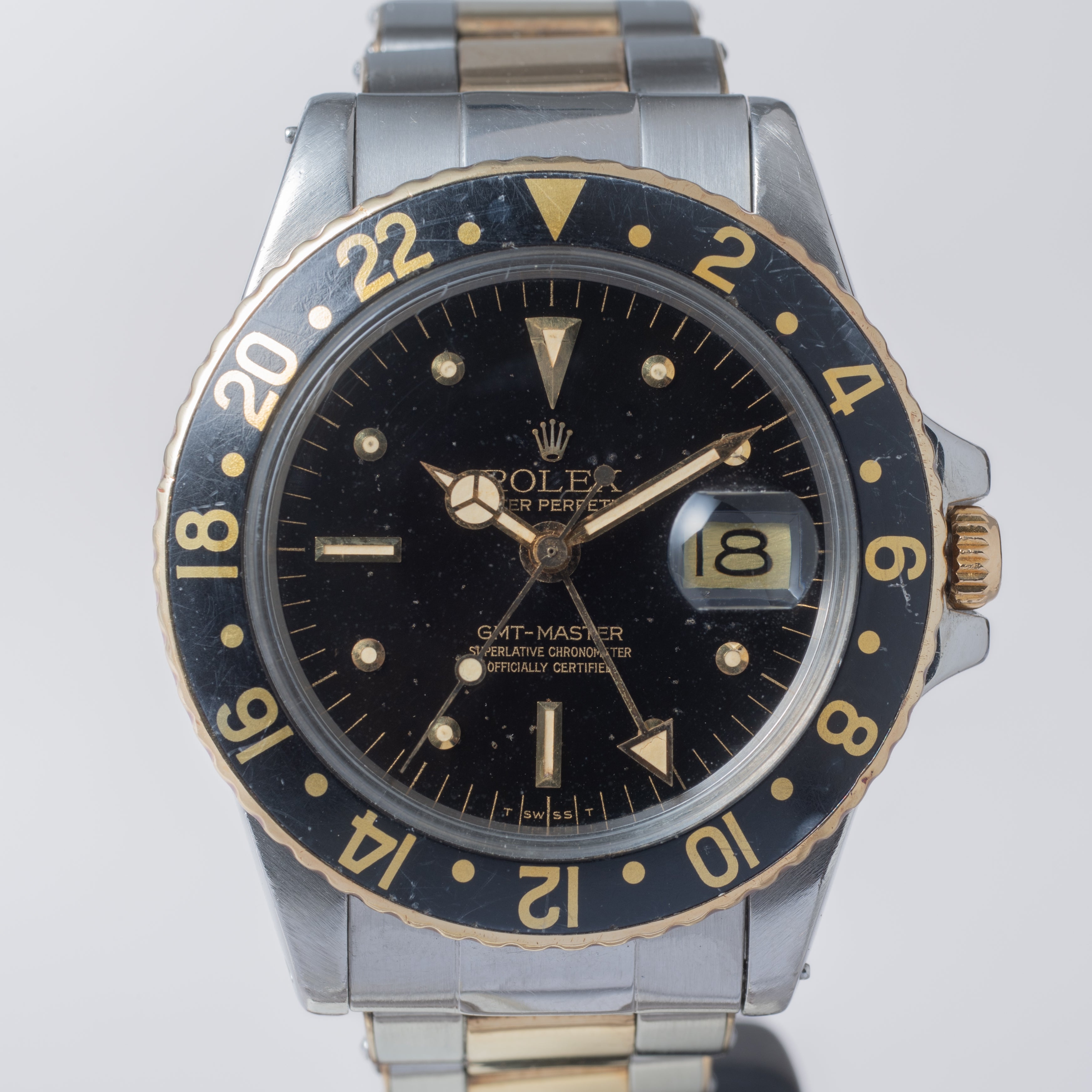 ロレックス GMTマスター 黒ツボ 1978年製 Ref.1675