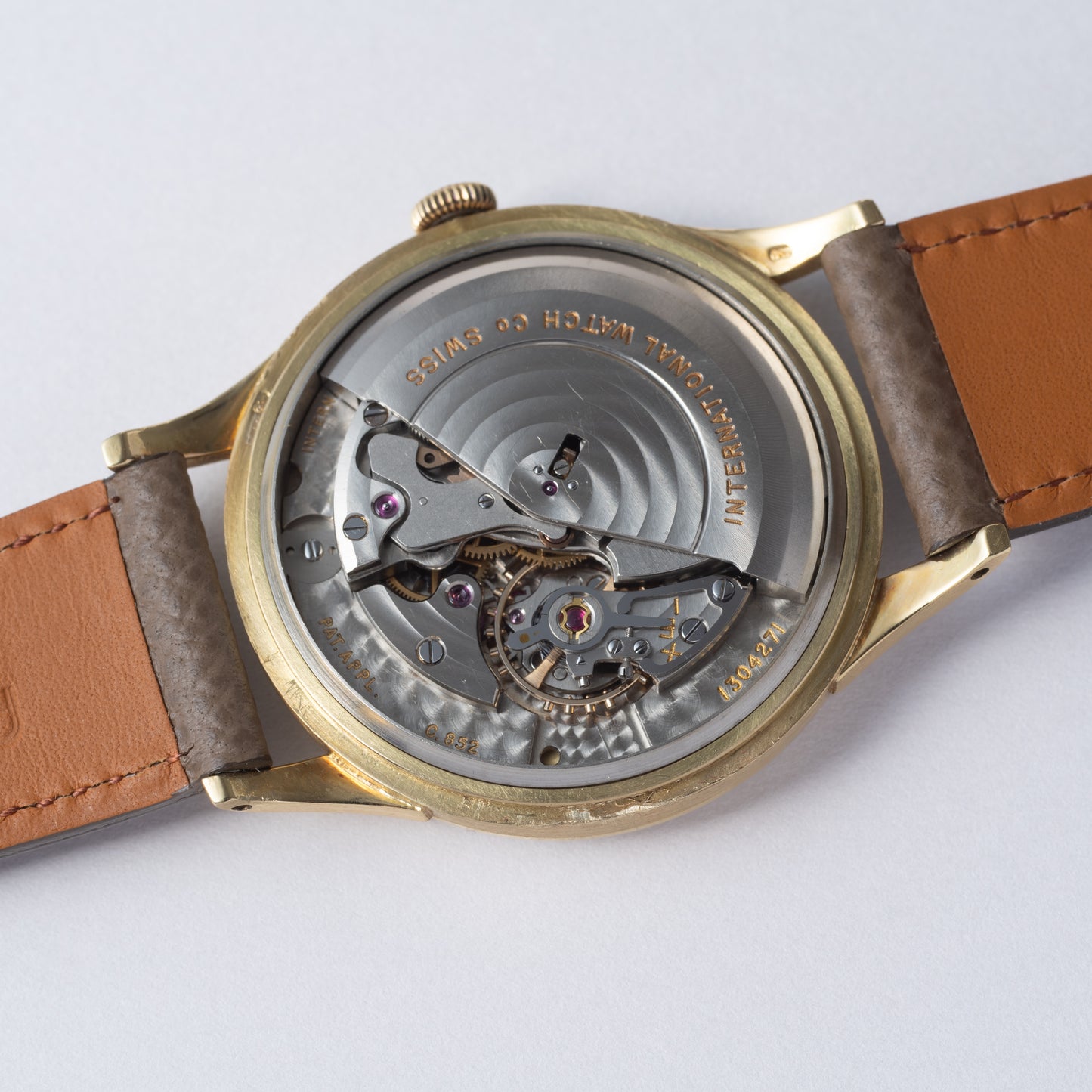 IWC ラウンドケース オートマチック Cal.852 1953年製
