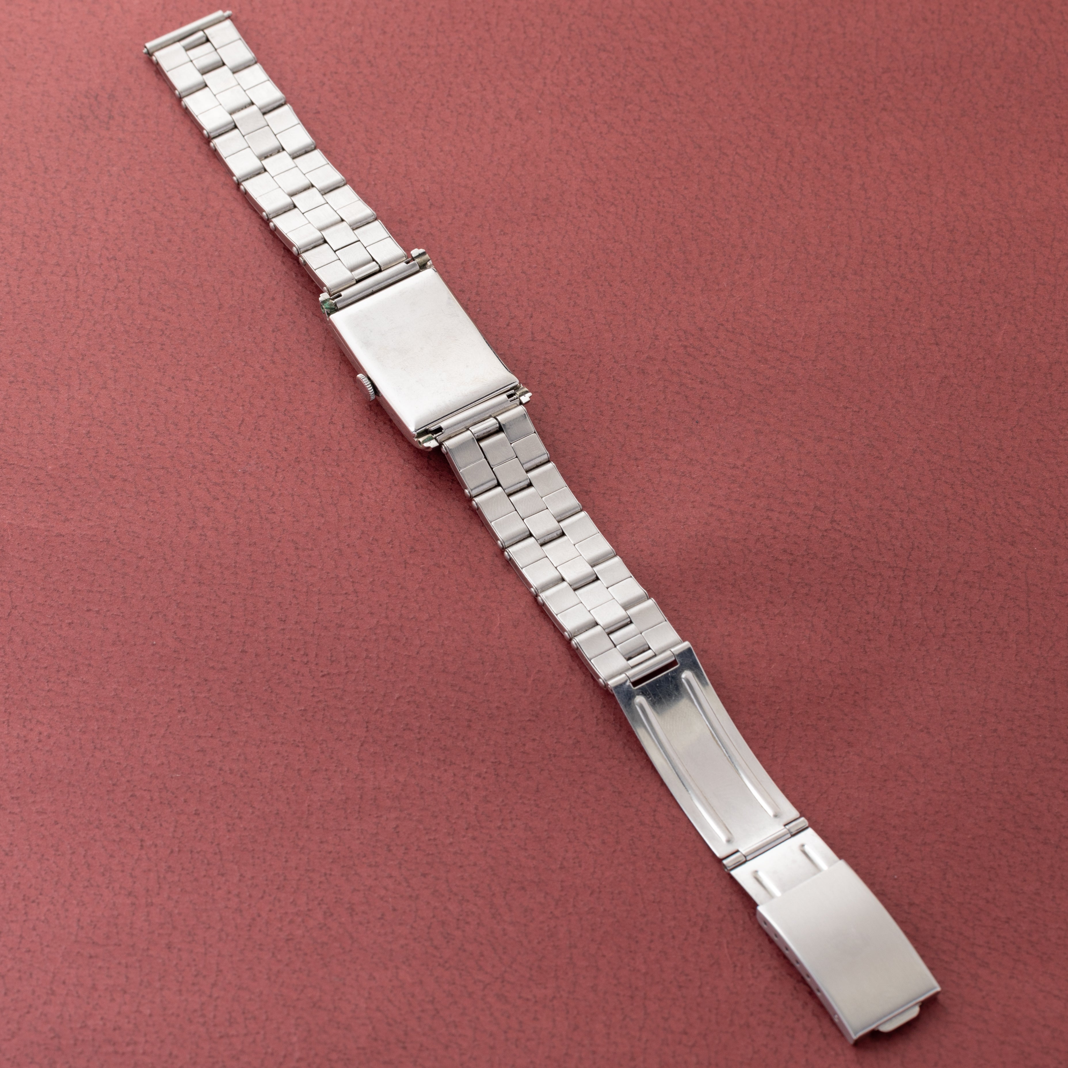 モバード レクタンギュラー 手巻き 1930年代 スモールセコンド