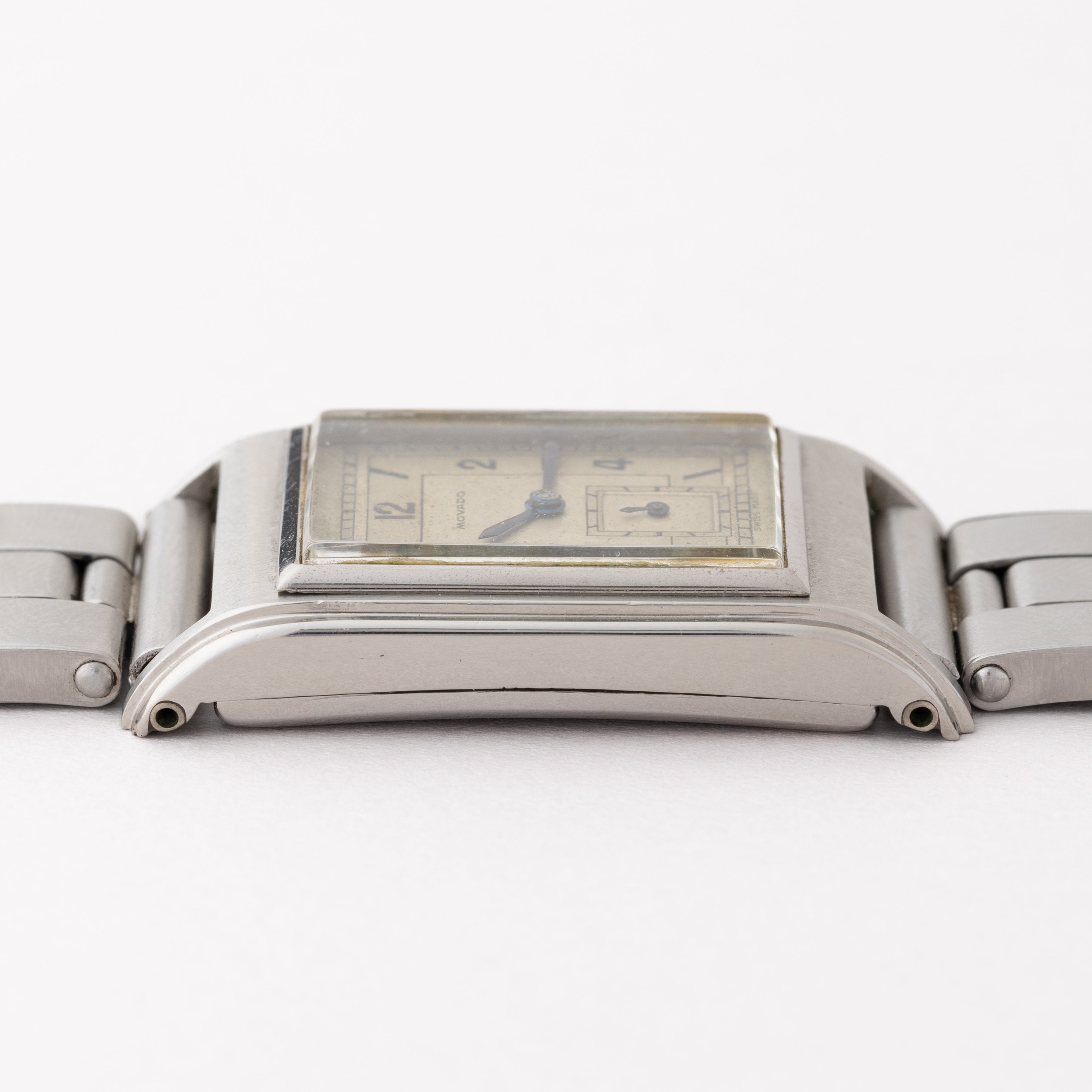 モバード レクタンギュラー 手巻き 1930年代 スモールセコンド