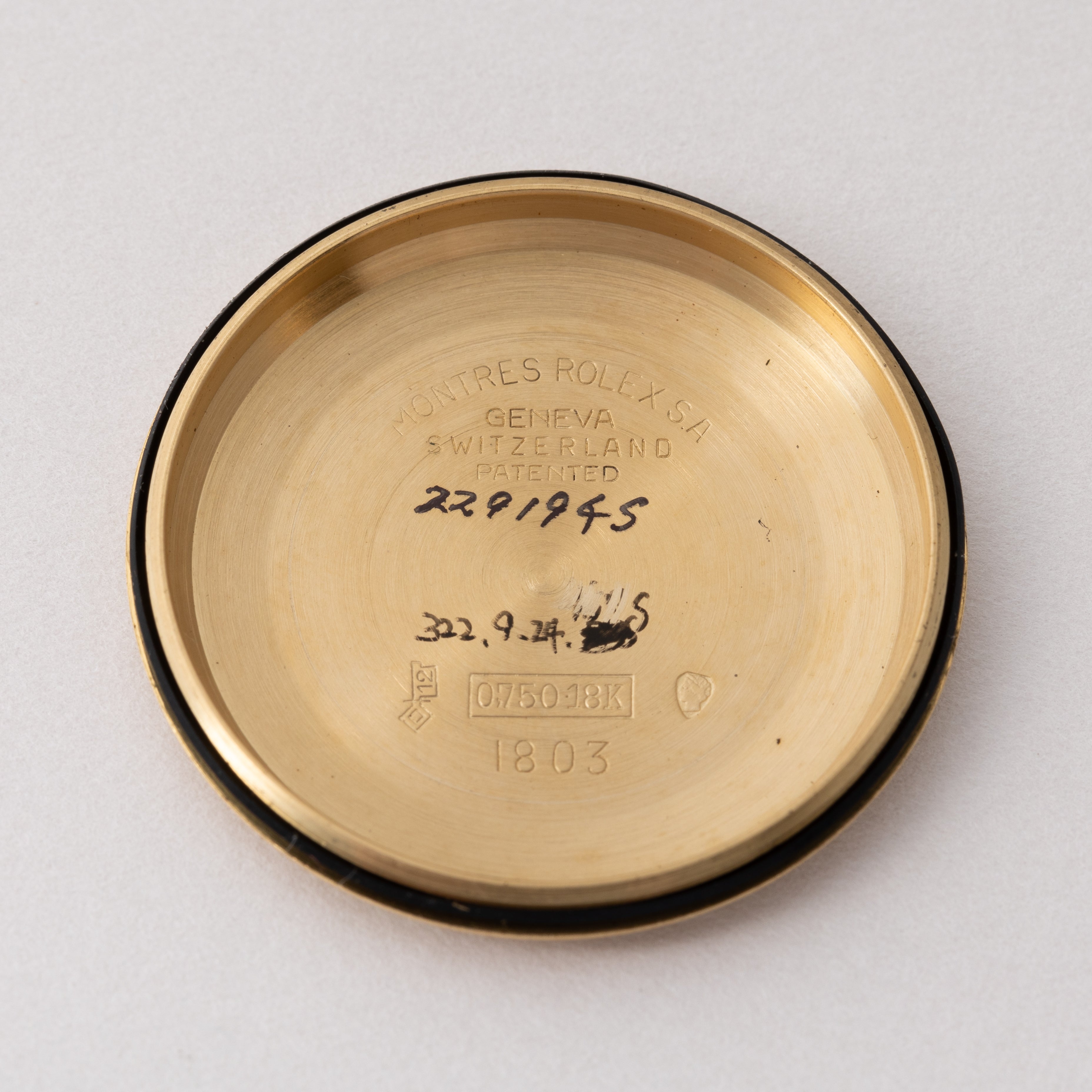 ロレックス デイデイト 1960年代前半製 18金無垢 剣針 Ref.1803