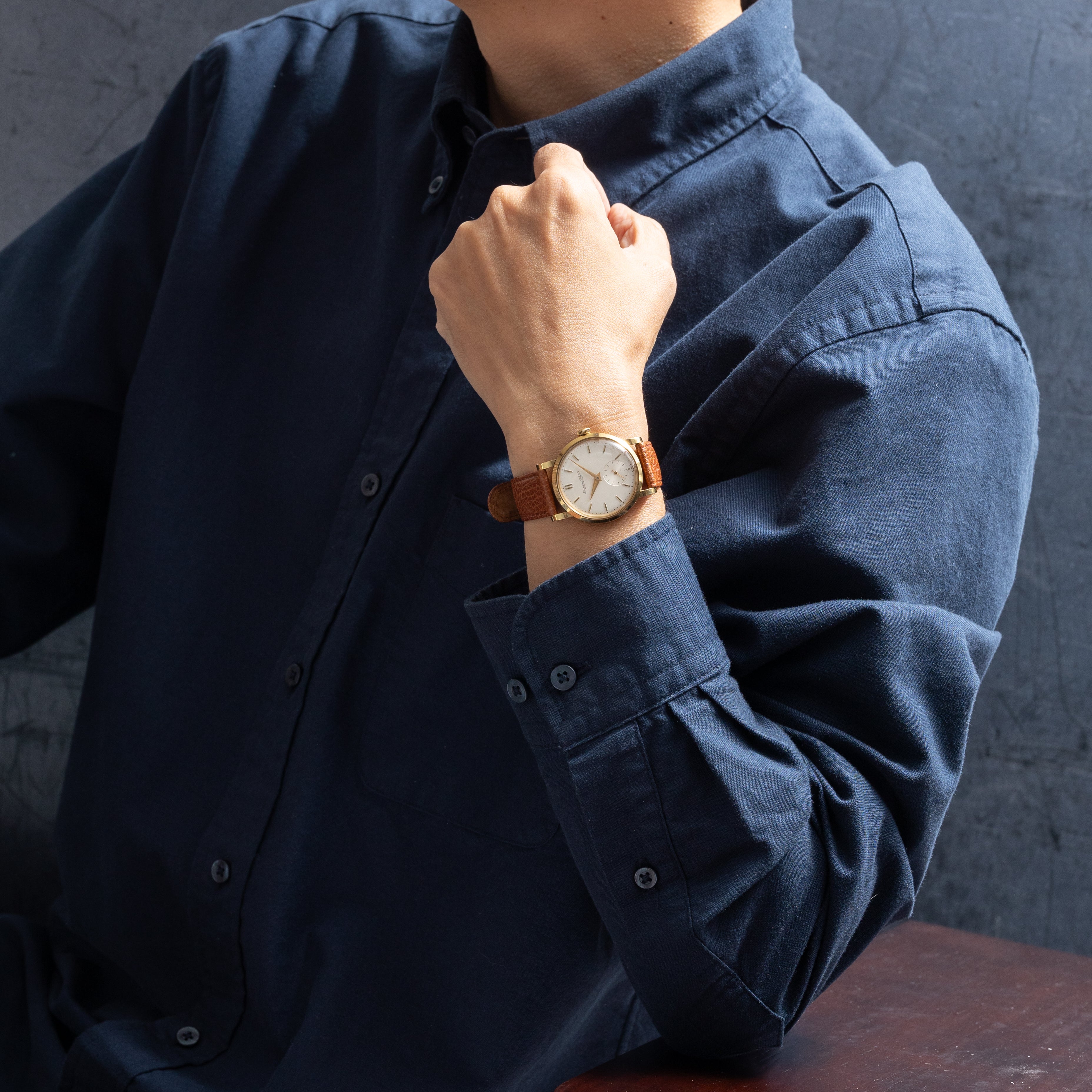 IWC Cal.88 1950年代 18金無垢ラウンドケース スモールセコンド