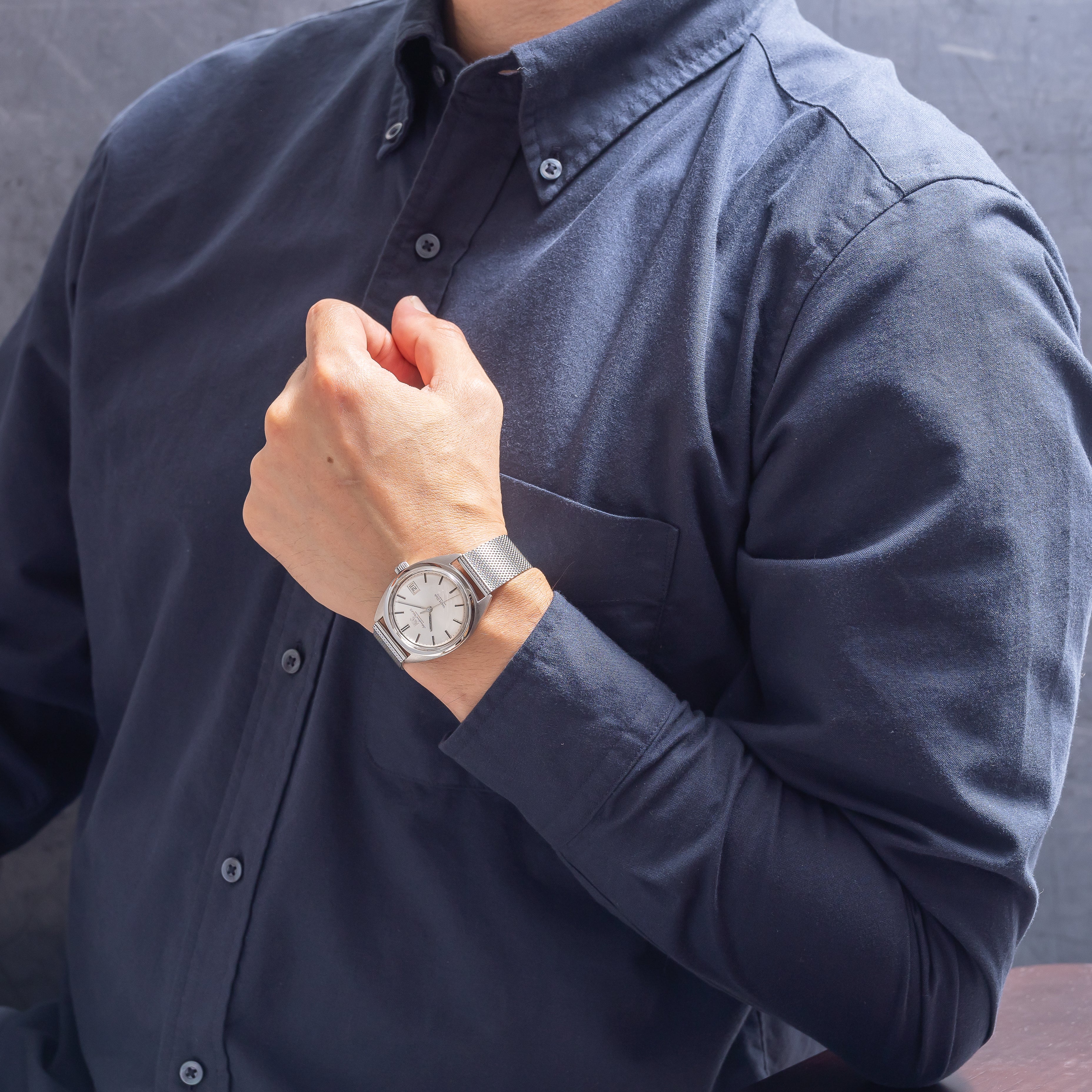 IWC ヨットクラブ1970年製(昭和45年製) Cal.8541B メッシュブレス付き