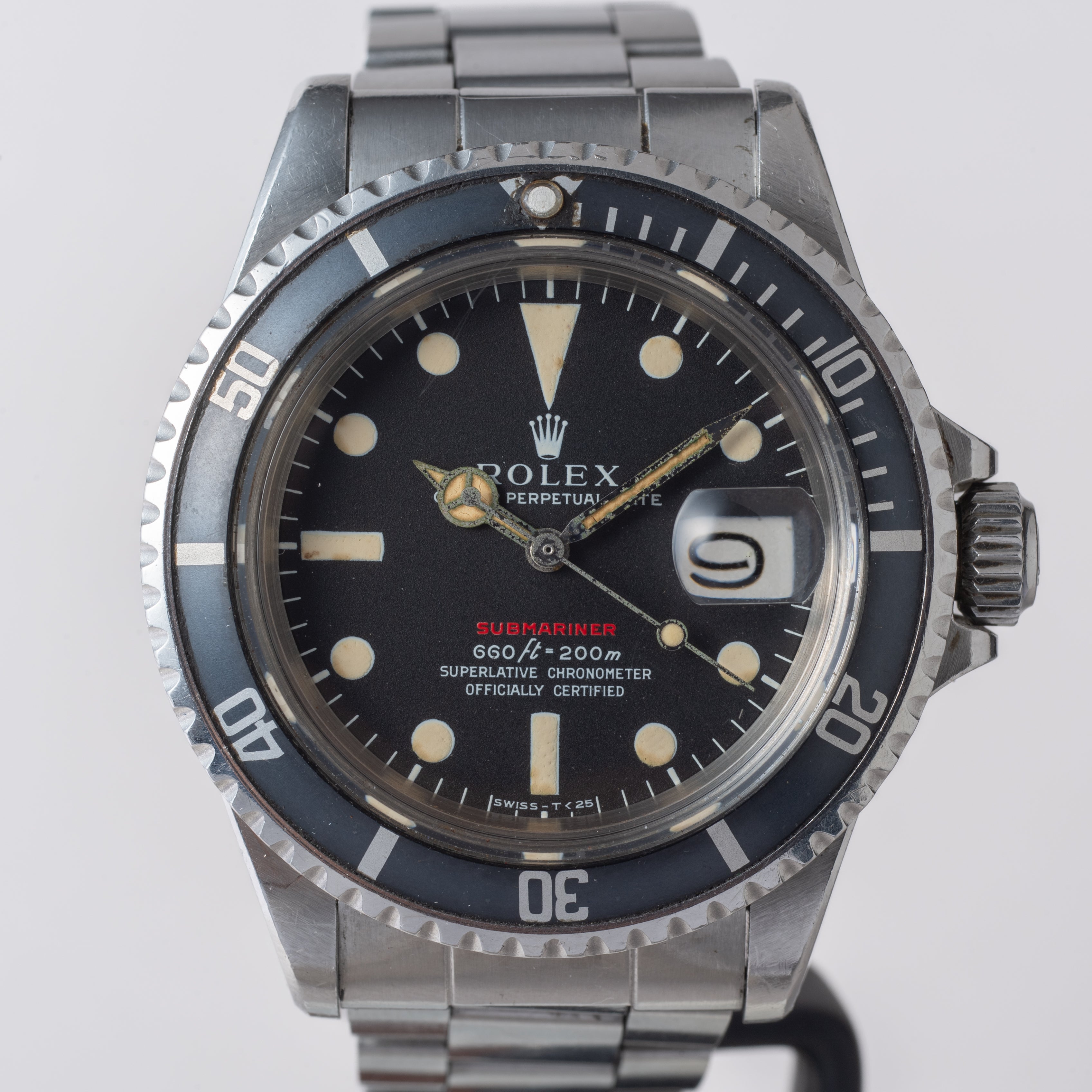 ロレックス サブマリーナ 赤サブ 1970年製/昭和45年製 Ref.1680