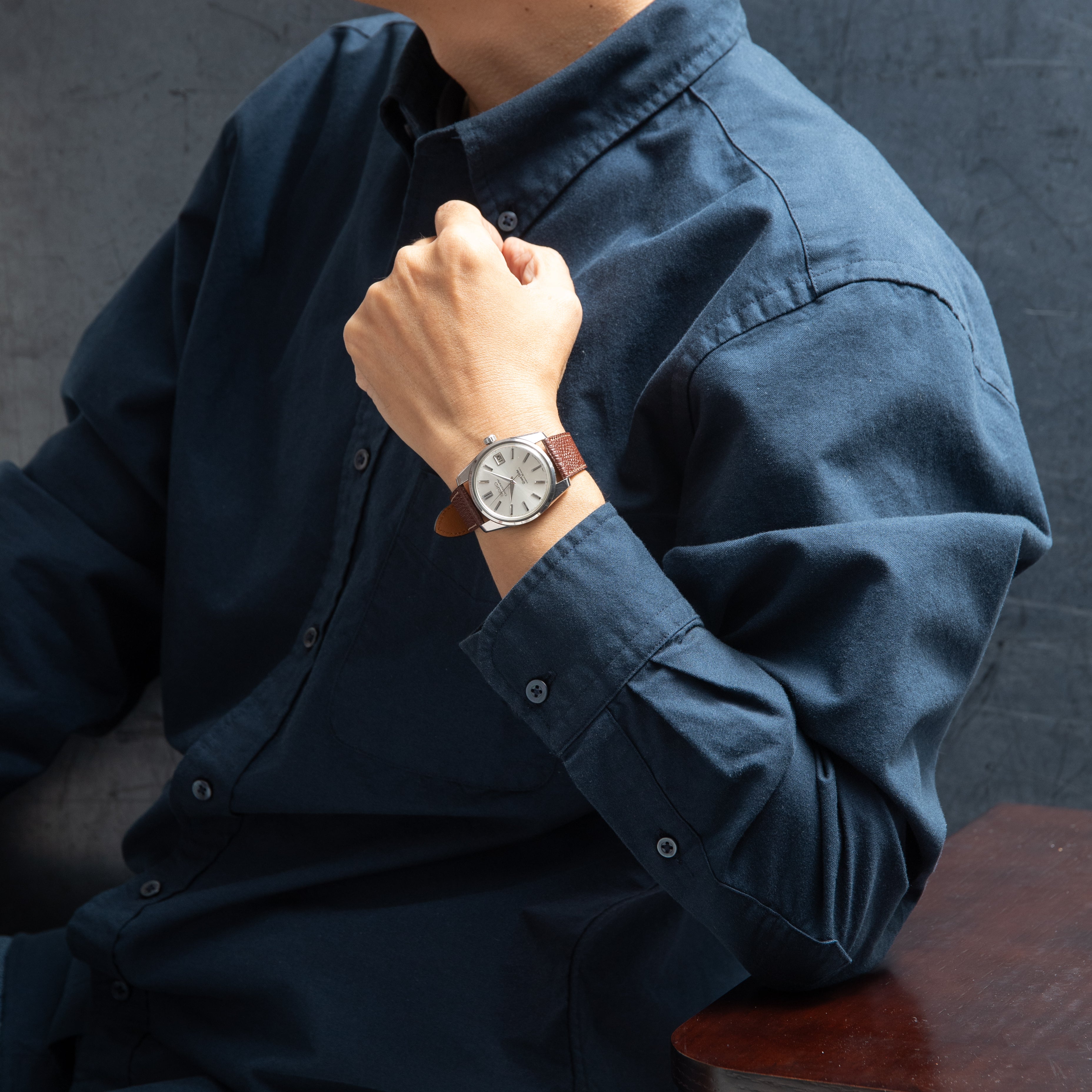 グランドセイコー セルフデーター 1965年製 57GS クロノメーター Ref.5722-9990ライオンメダル