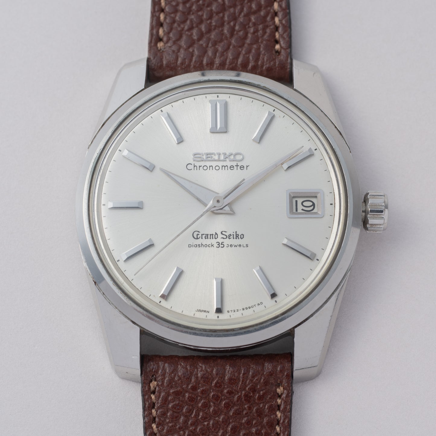 グランドセイコー セルフデーター 1965年製 57GS クロノメーター Ref.5722-9990ライオンメダル