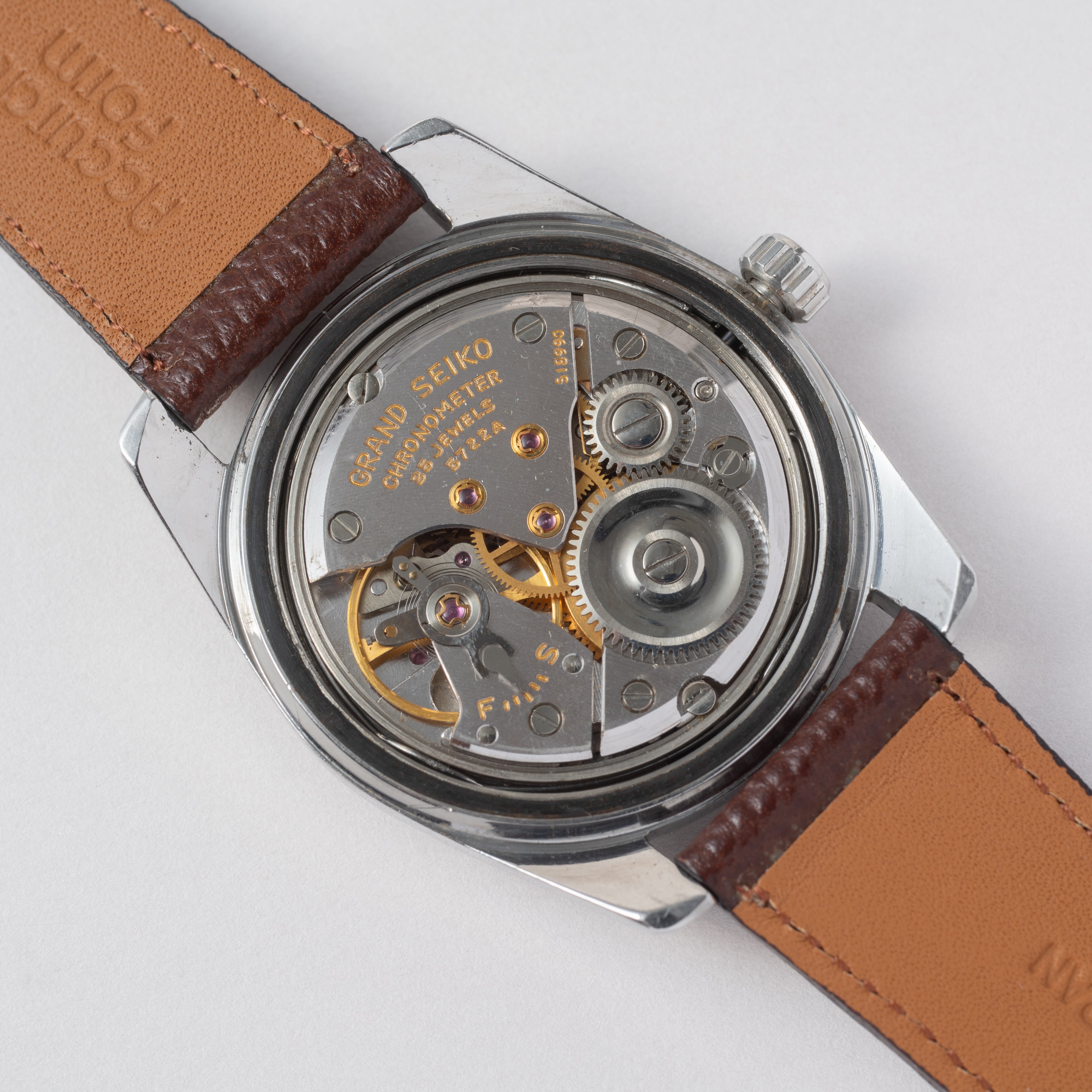 グランドセイコー セルフデーター 1965年製 57GS クロノメーター Ref.5722-9990ライオンメダル