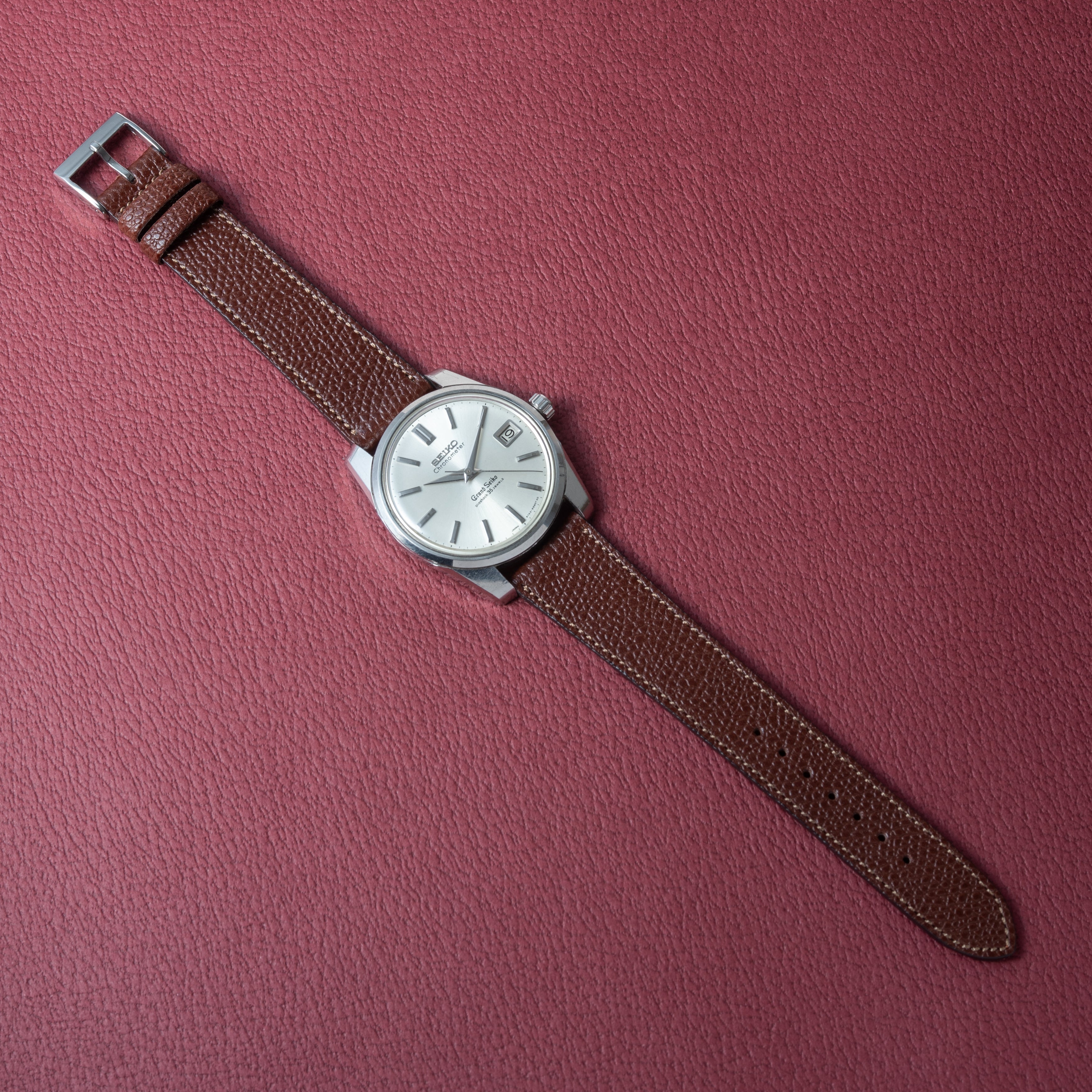 グランドセイコー セルフデーター 1965年製 57GS クロノメーター Ref.5722-9990ライオンメダル