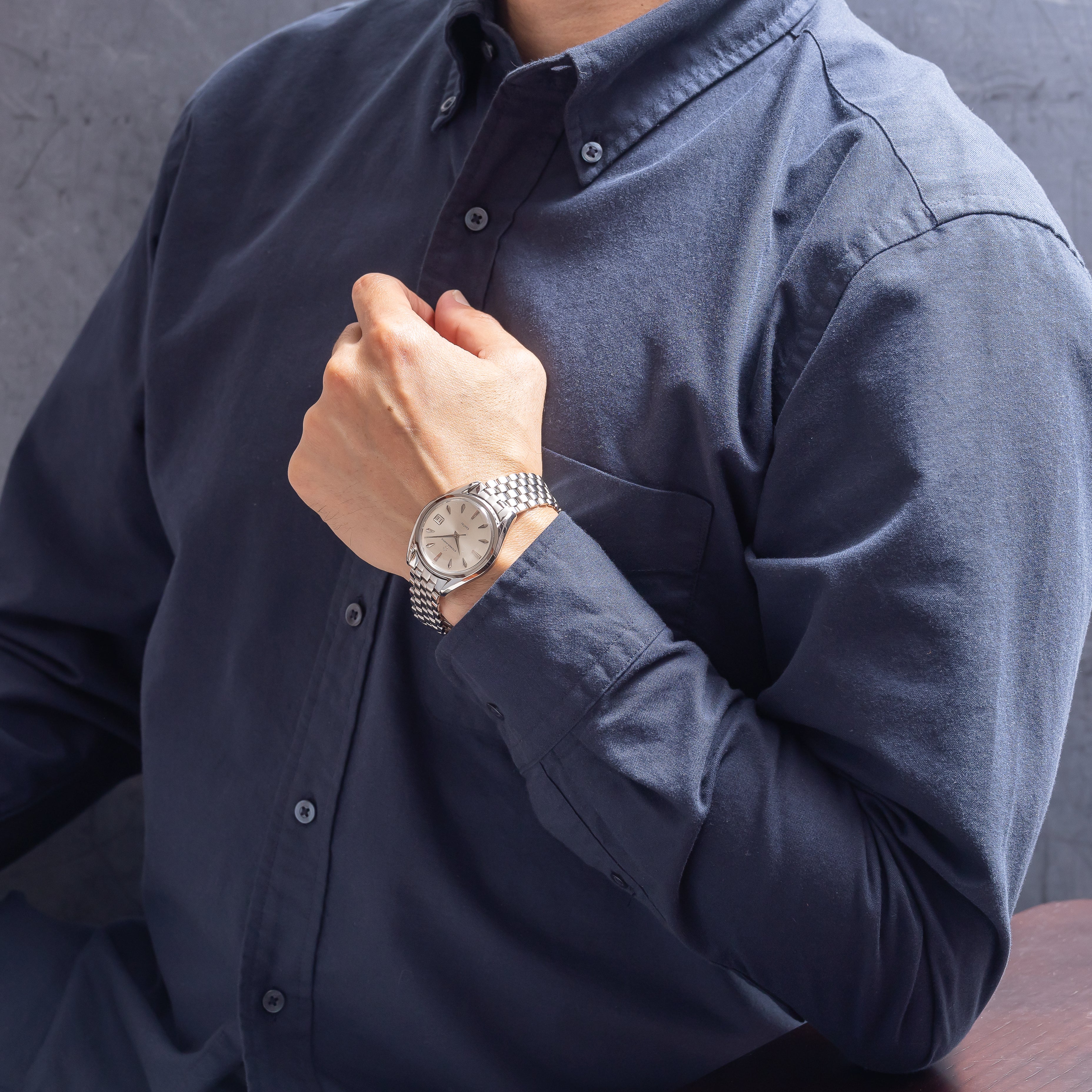 エテルナ コンチキ 1960年代製 自動巻き GF社製純正ブレス付き