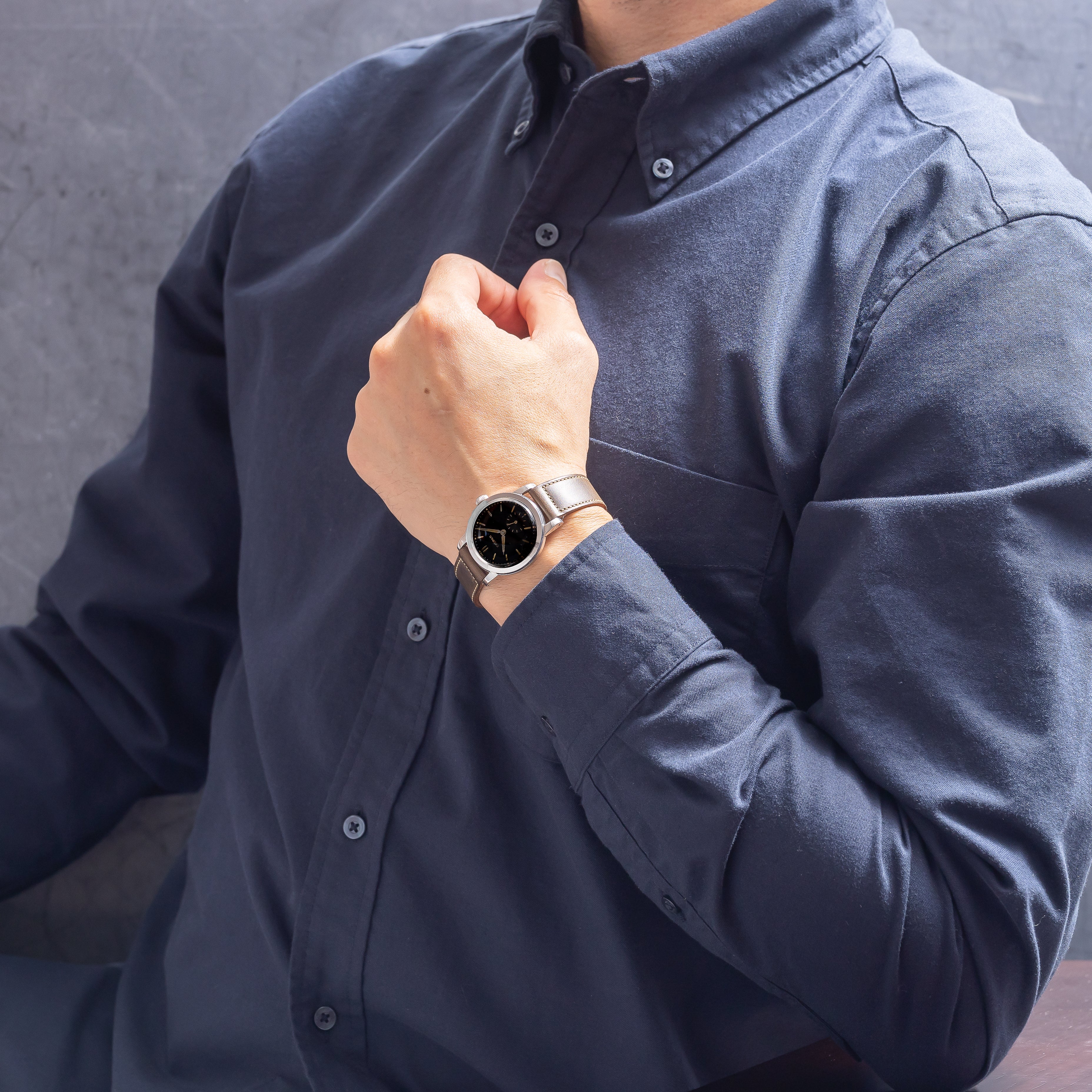 エテルナ ラウンドケース ミラーダイヤル 1950年代製 手巻き