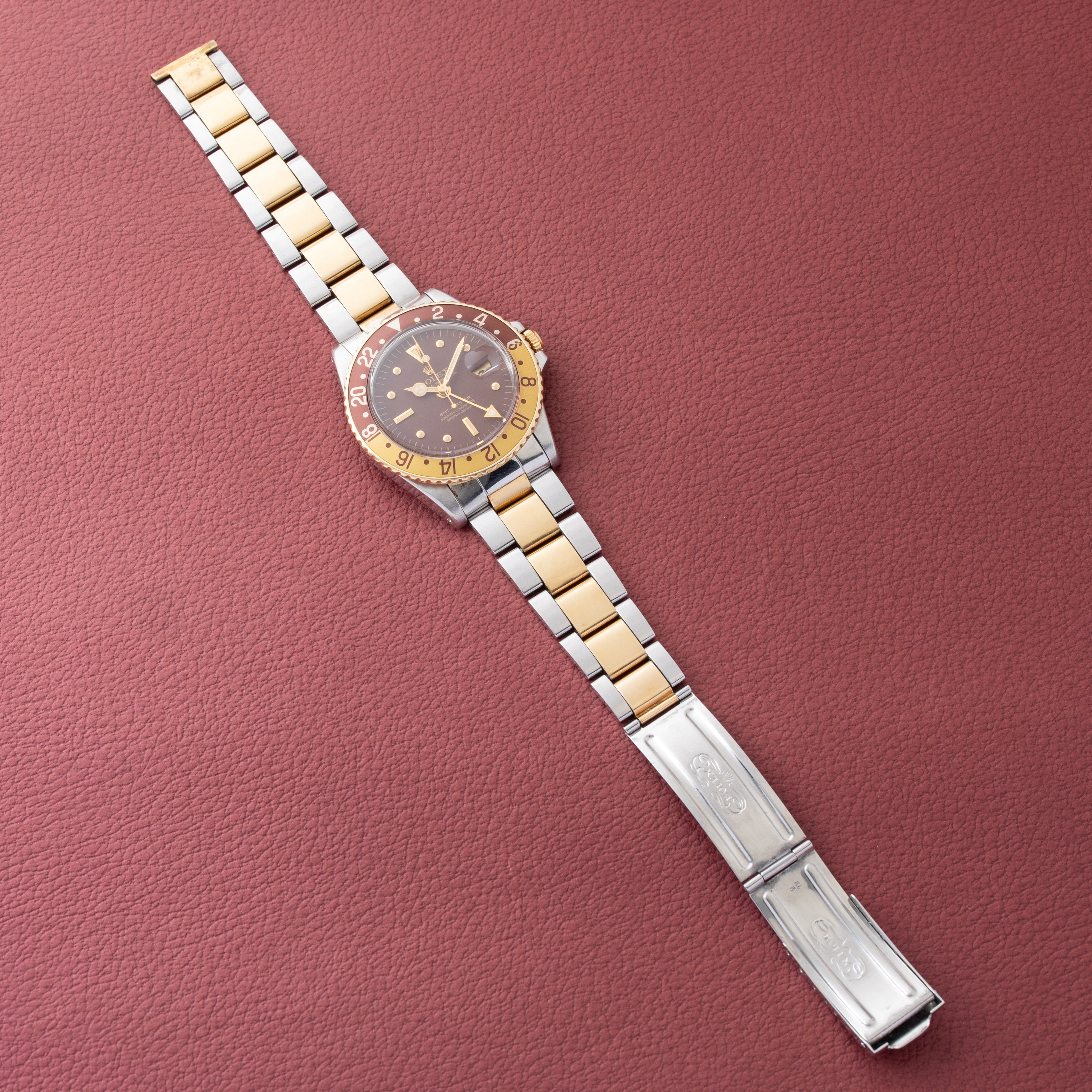 ロレックス GMTマスター 1970年製/昭和45年製 茶ツボ Ref.1675 オリジナルマットダイヤル